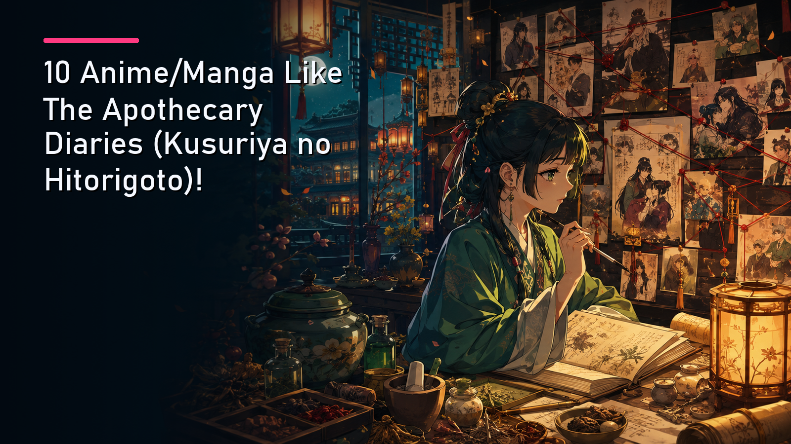 Featured image for 10 Anime/Manga Like The Apothecary Diaries (Kusuriya no Hitorigoto)!