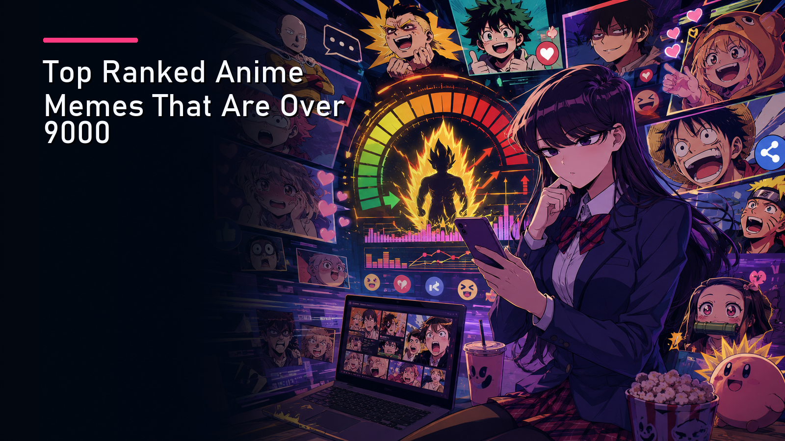 Featured image for Top Ranked Anime Memes That Are Over 9000