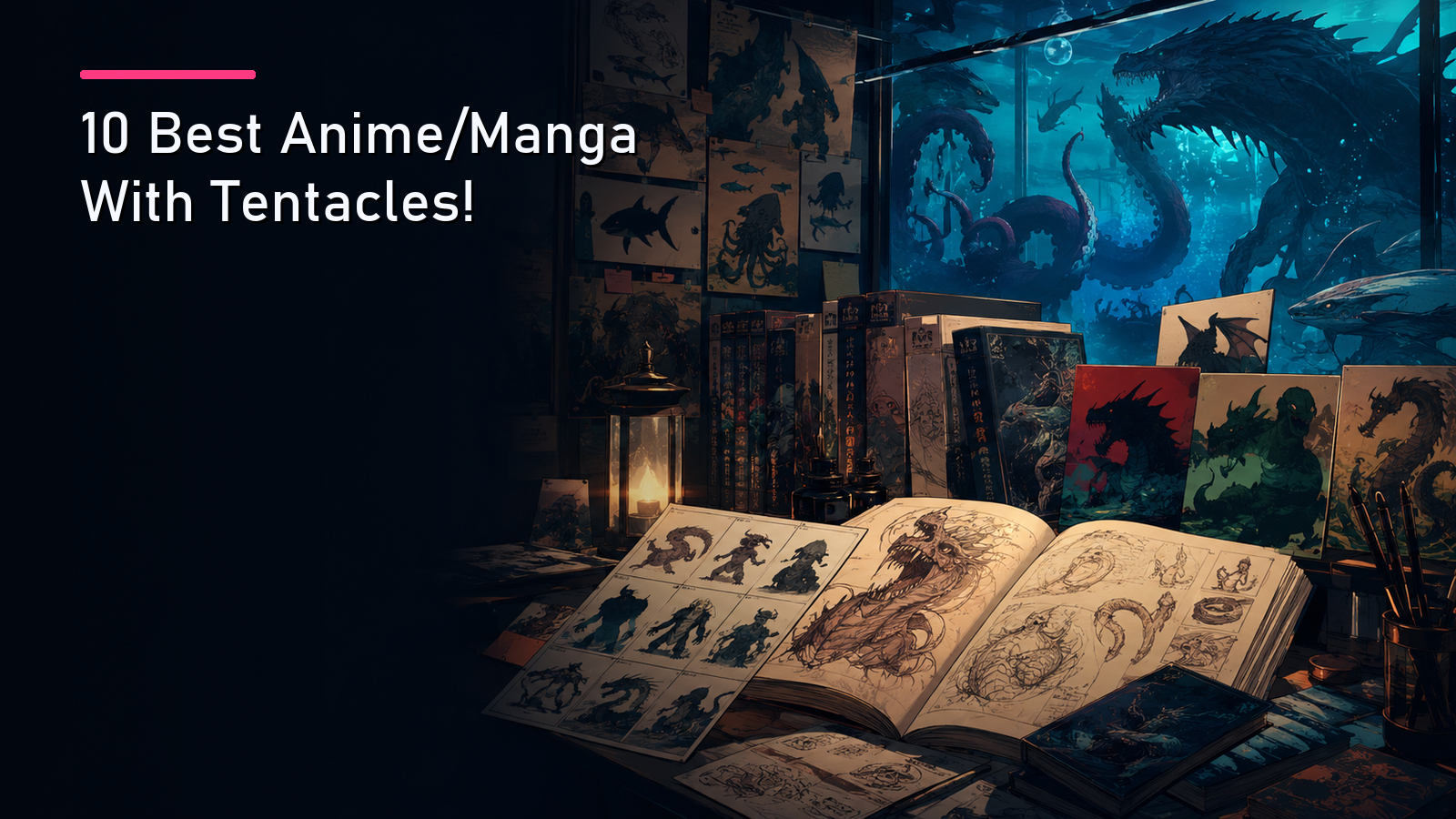 Featured image for 10 Best Anime/Manga With Tentacles!