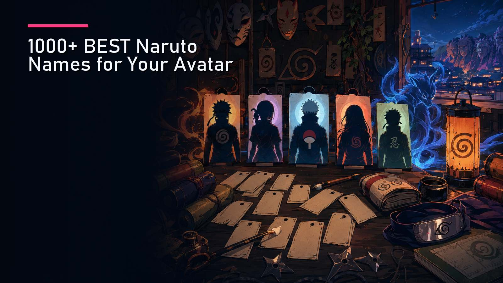 Featured image for 1000+ BEST Naruto Names for Your Avatar