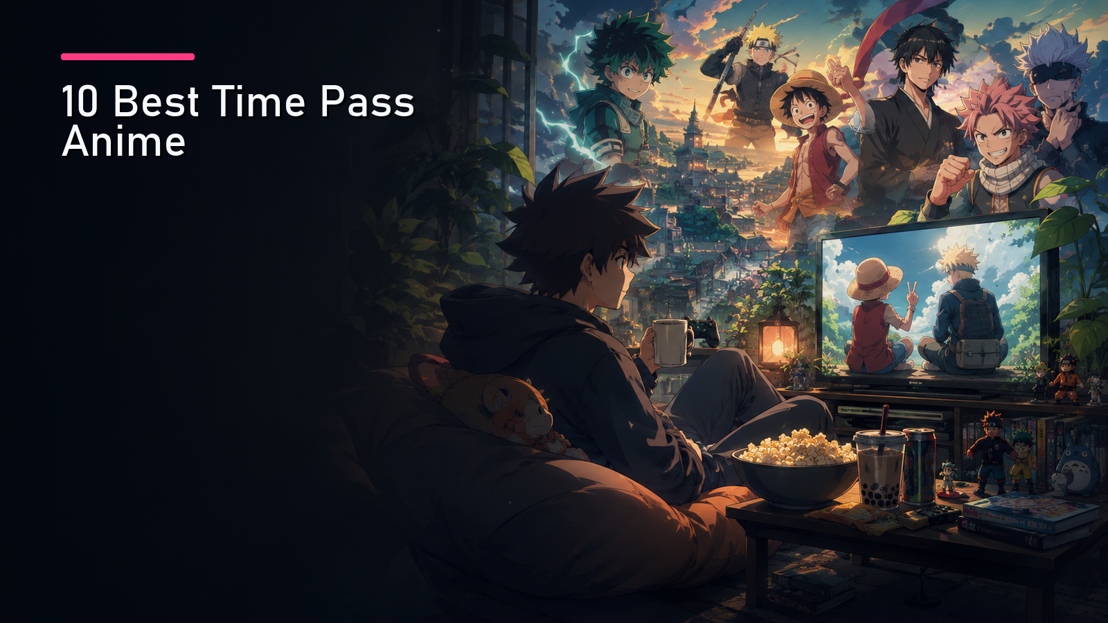 Featured image for 10 Best Time Pass Anime