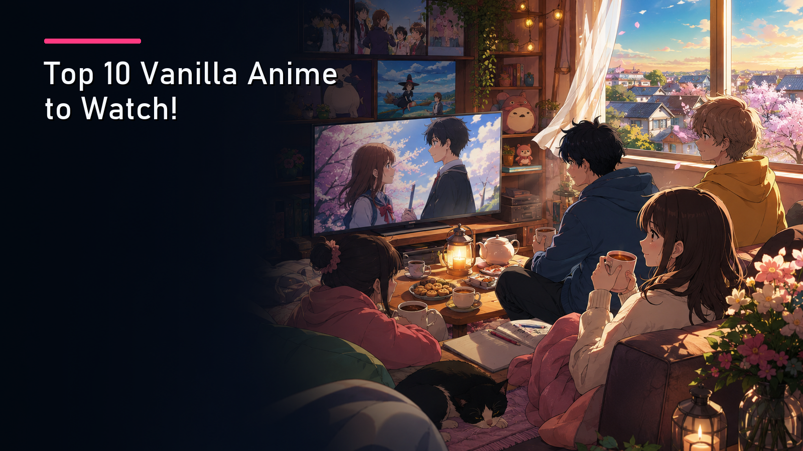 Featured image for Top 10 Vanilla Anime to Watch!