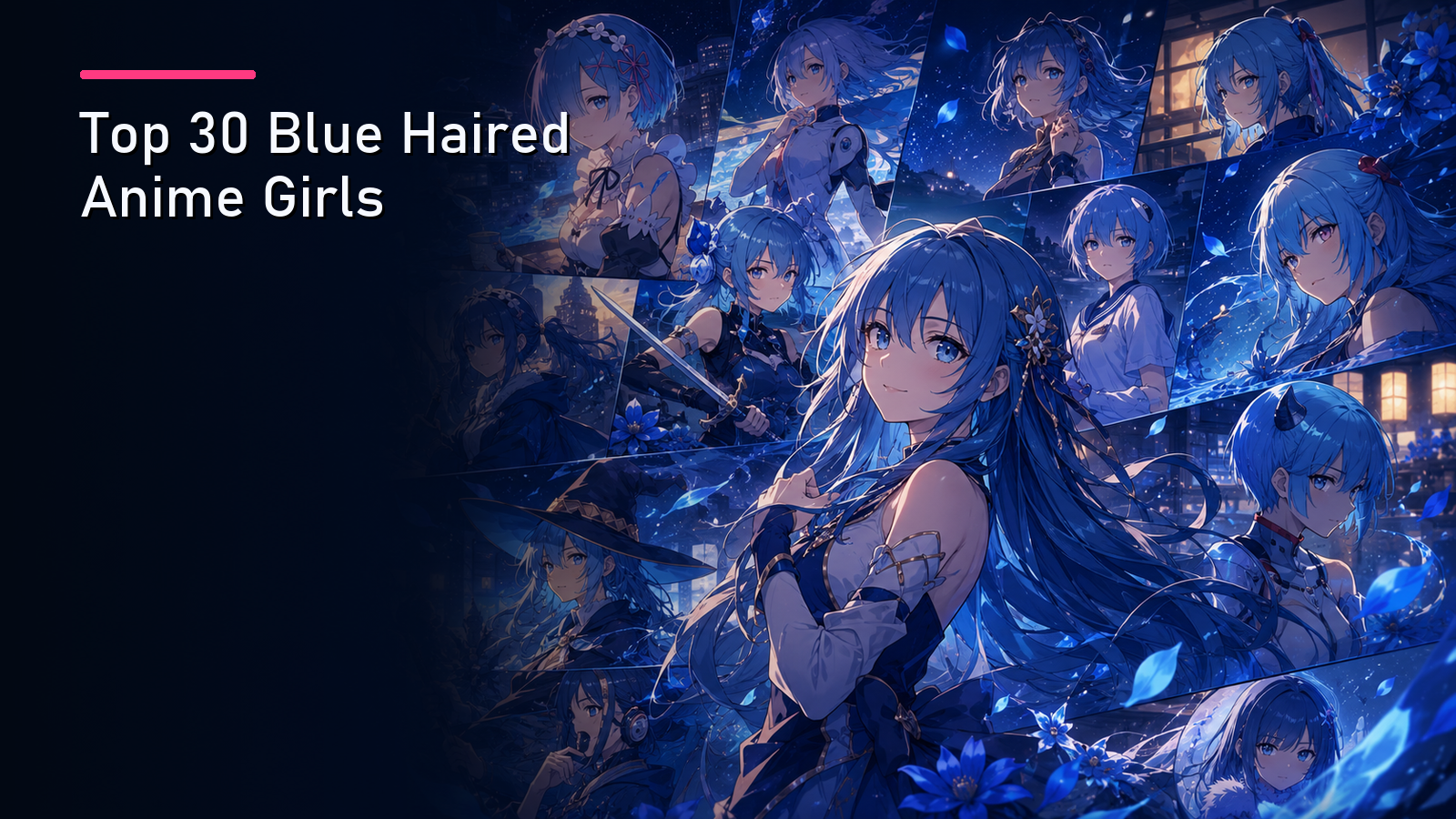 Featured image for Top 30 Blue Haired Anime Girls