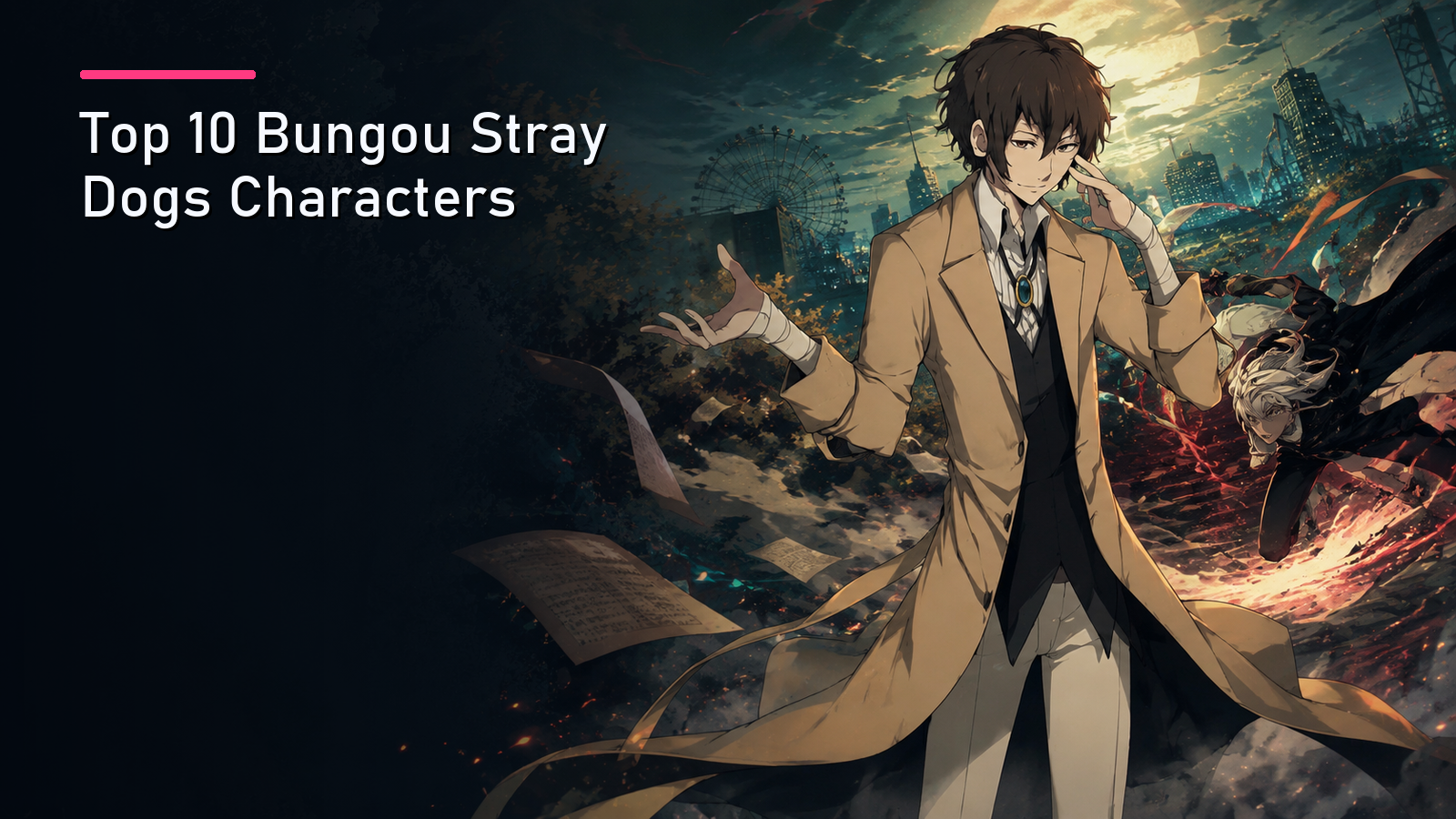 Featured image for Top 10 Bungou Stray Dogs Characters