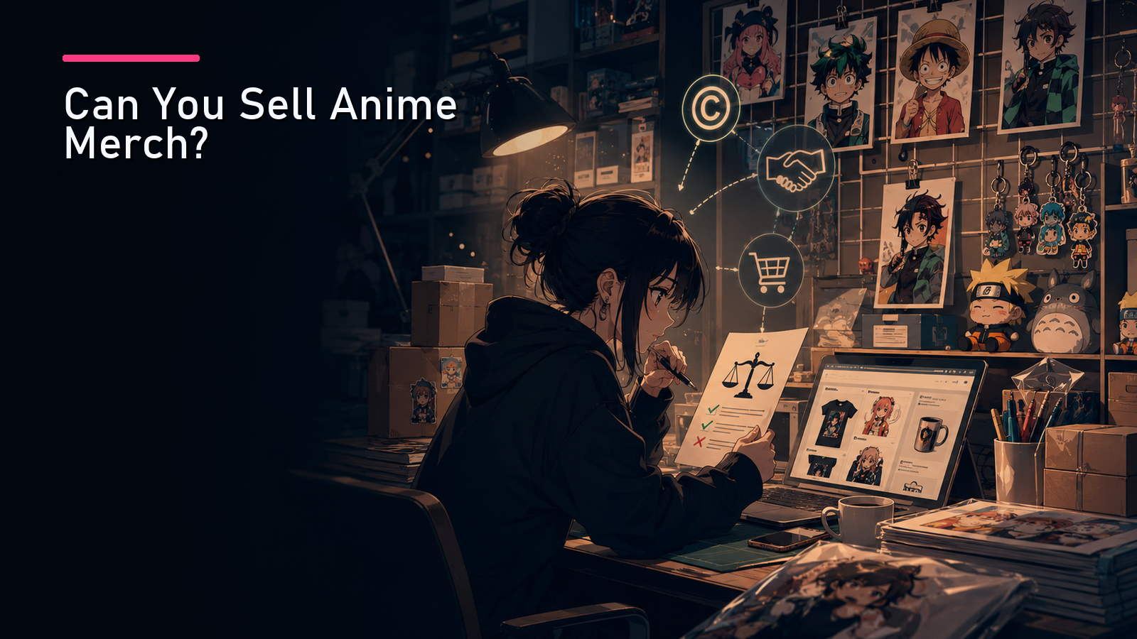 Featured image for Can You Sell Anime Merch?