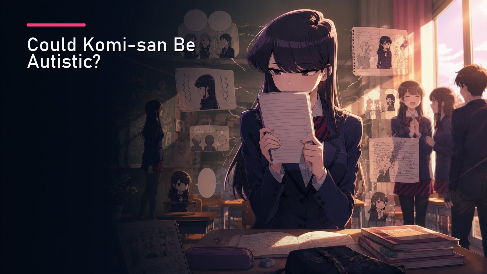 Featured image for Could Komi-san Be Autistic?
