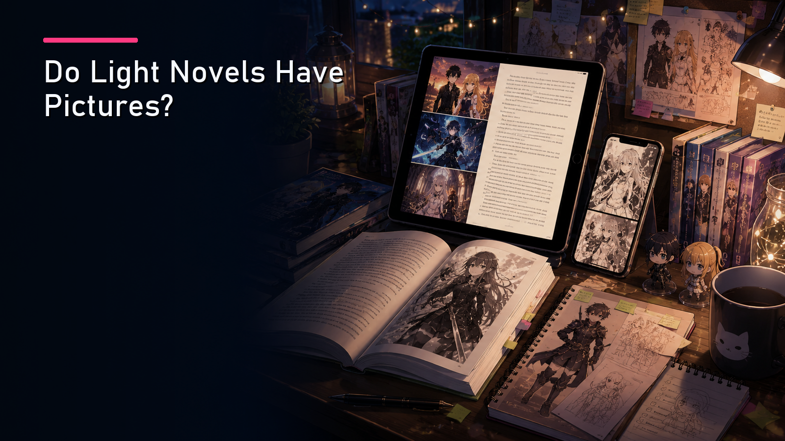 Featured image for Do Light Novels Have Pictures?