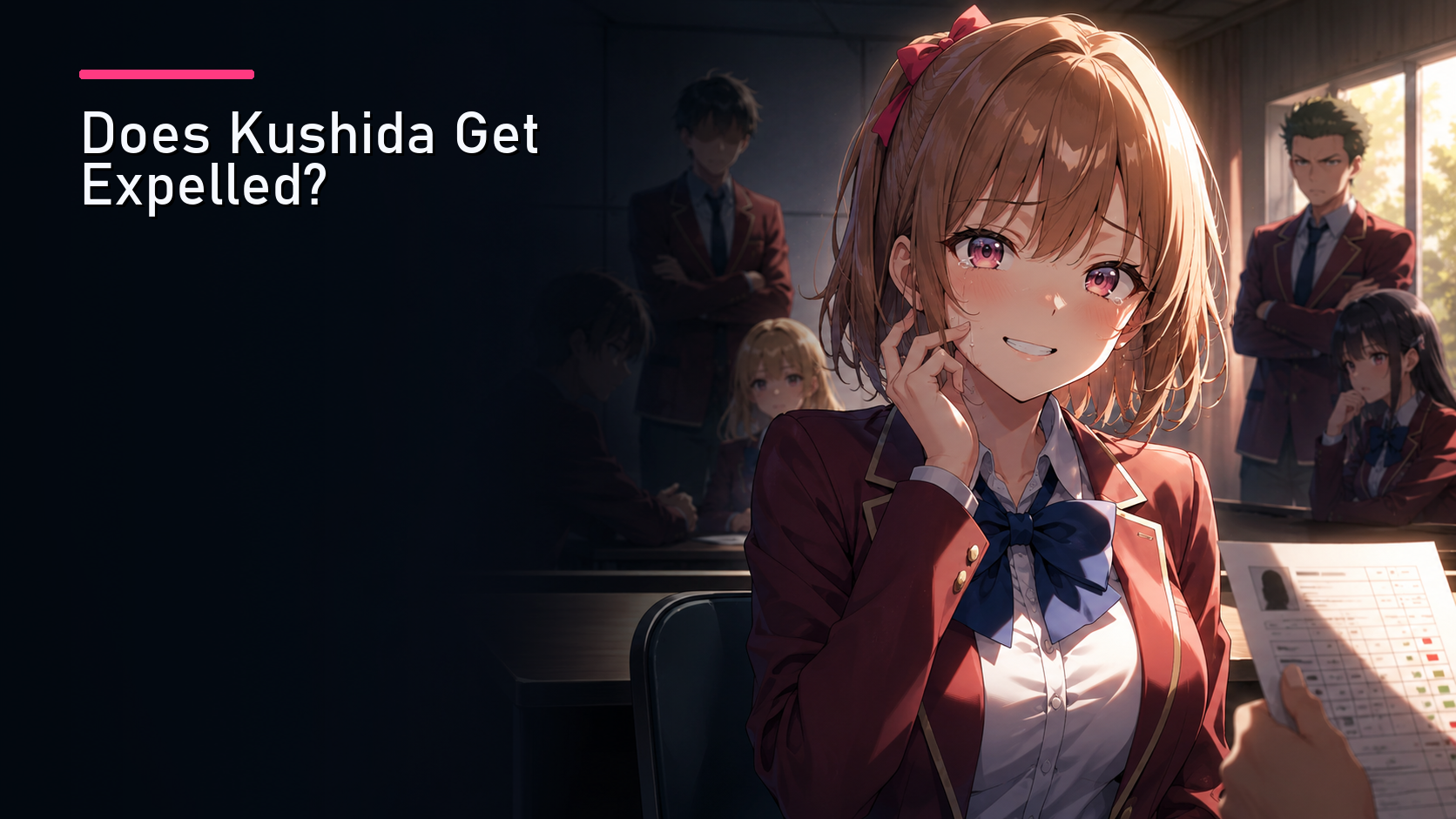 Featured image for Does Kushida Get Expelled?