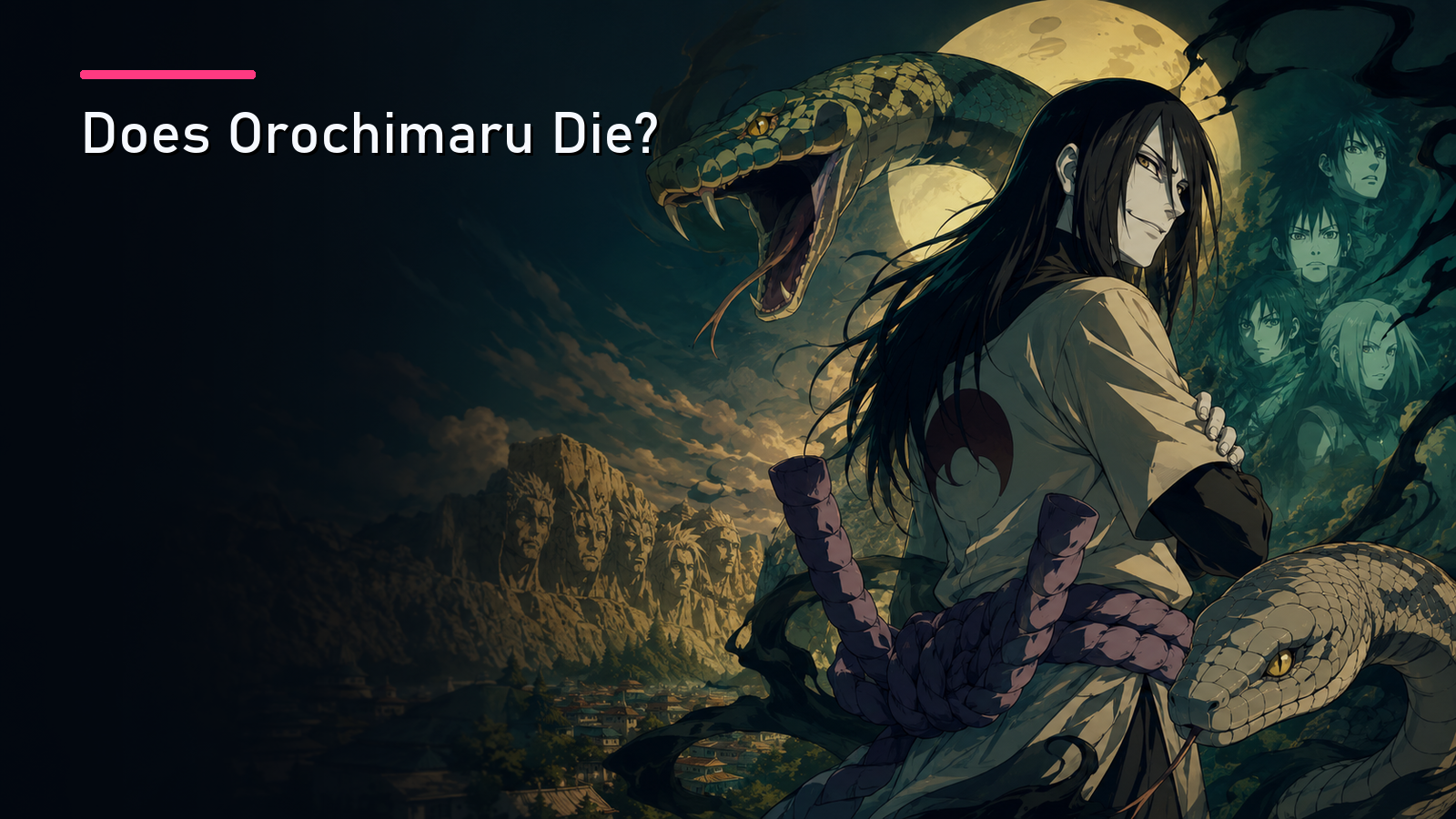 Featured image for Does Orochimaru Die?