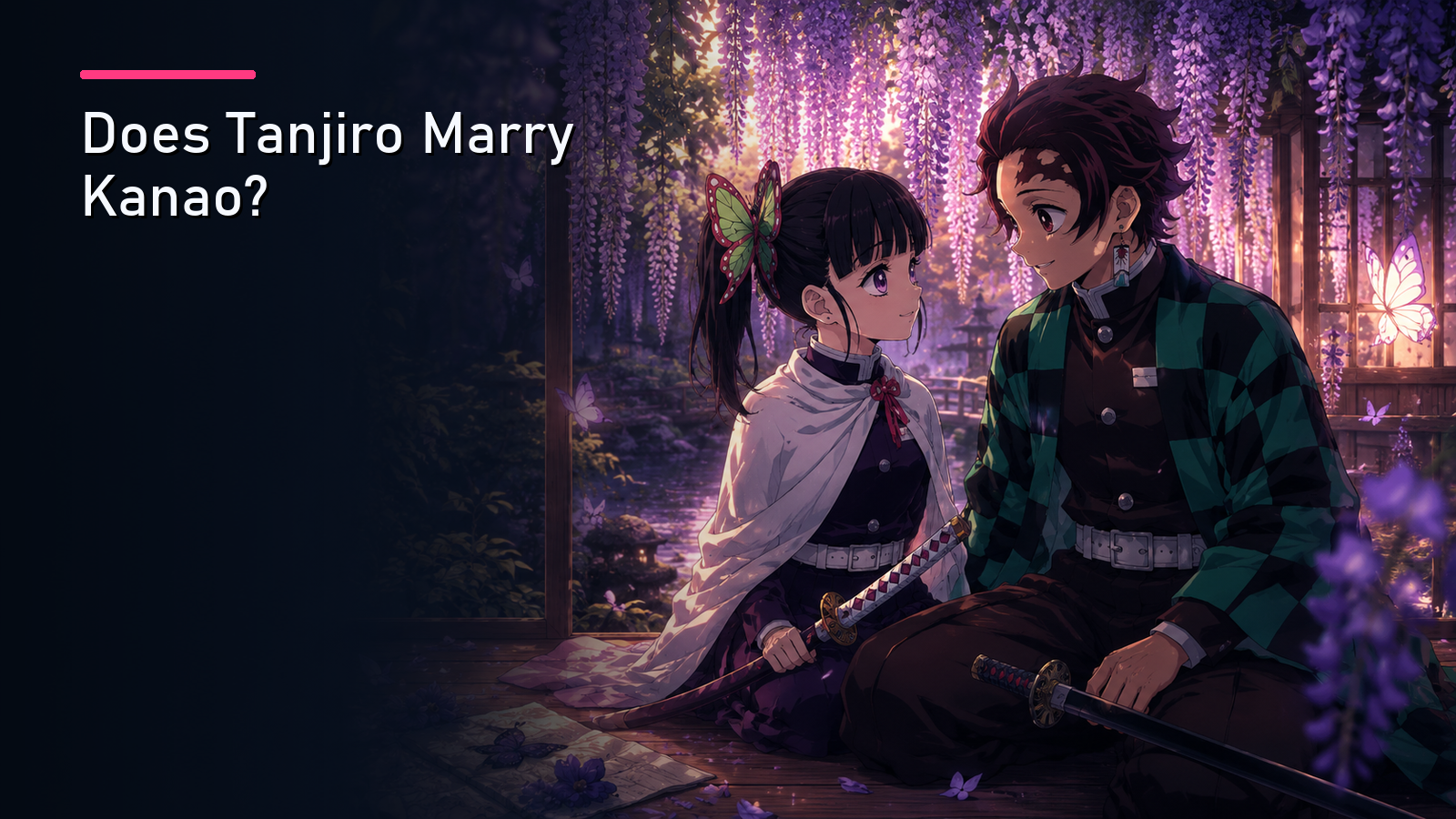Featured image for Does Tanjiro Marry Kanao?