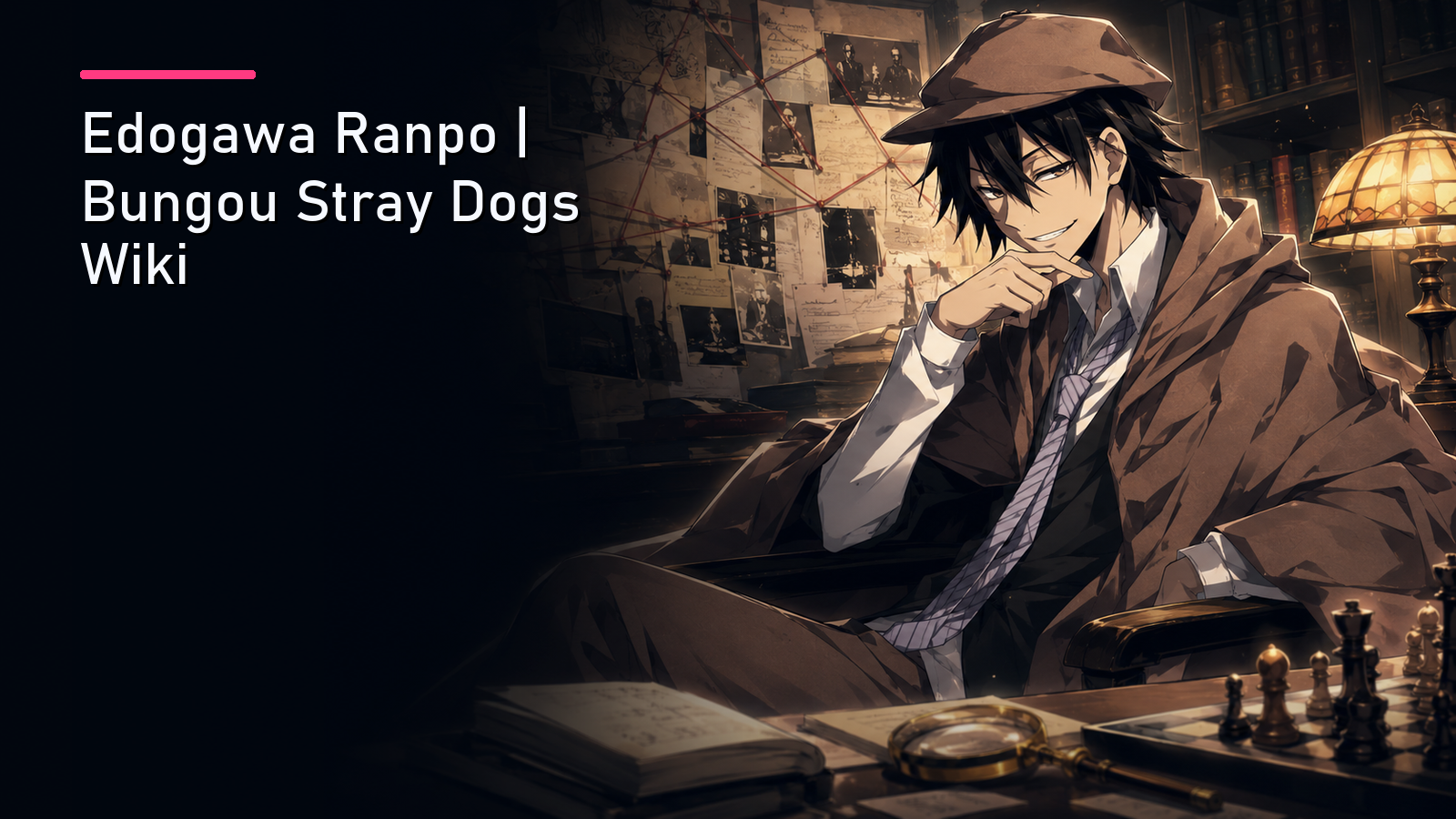 Featured image for Edogawa Ranpo | Bungou Stray Dogs Wiki