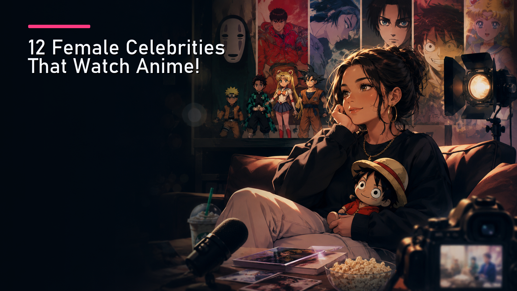 Featured image for 12 Female Celebrities That Watch Anime!