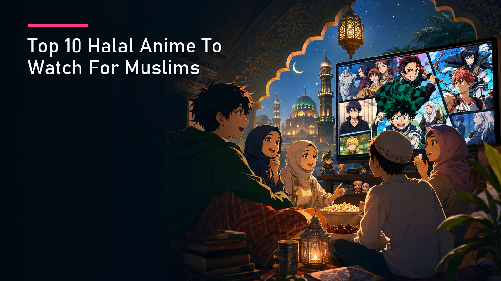 Featured image for Top 10 Halal Anime To Watch For Muslims