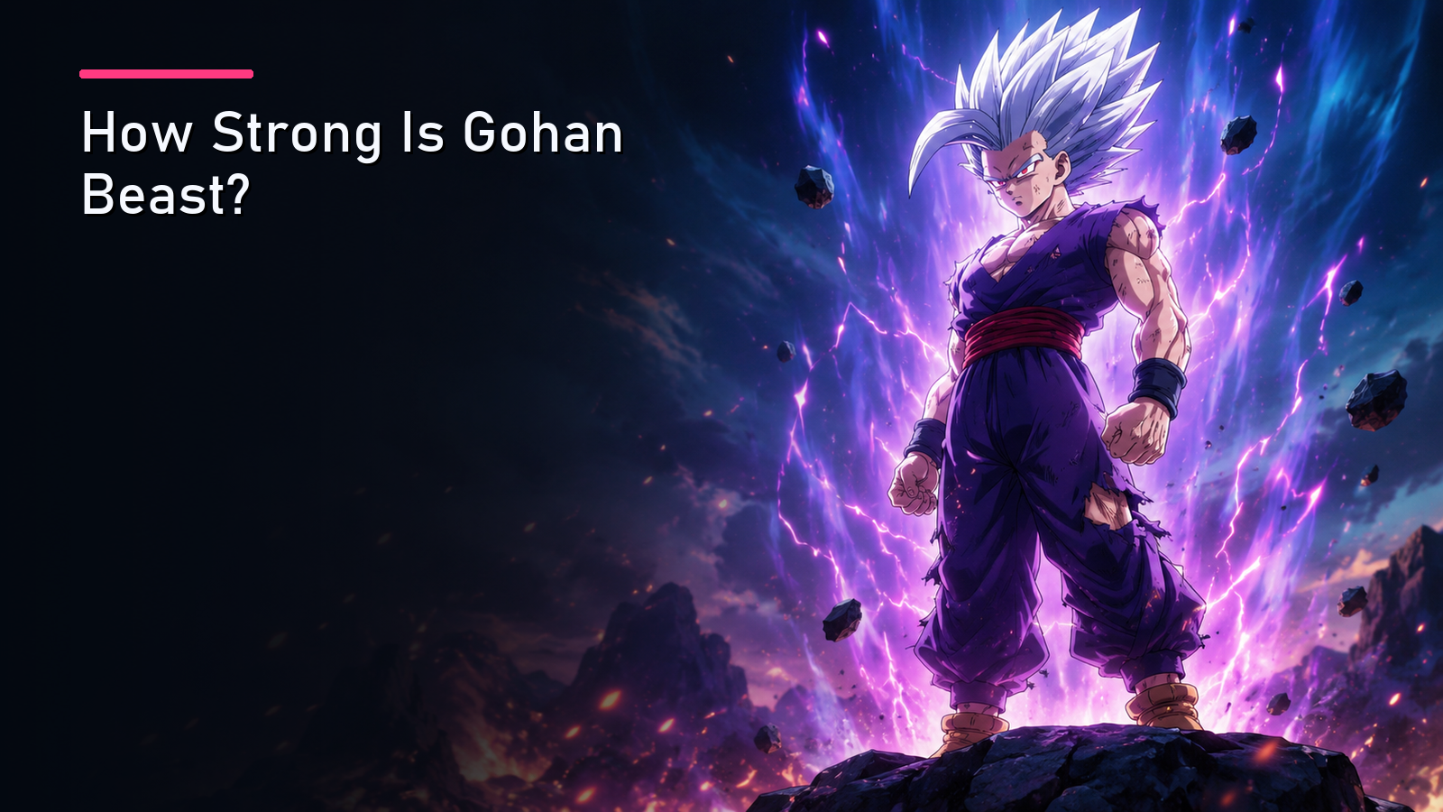 Featured image for How Strong Is Gohan Beast?