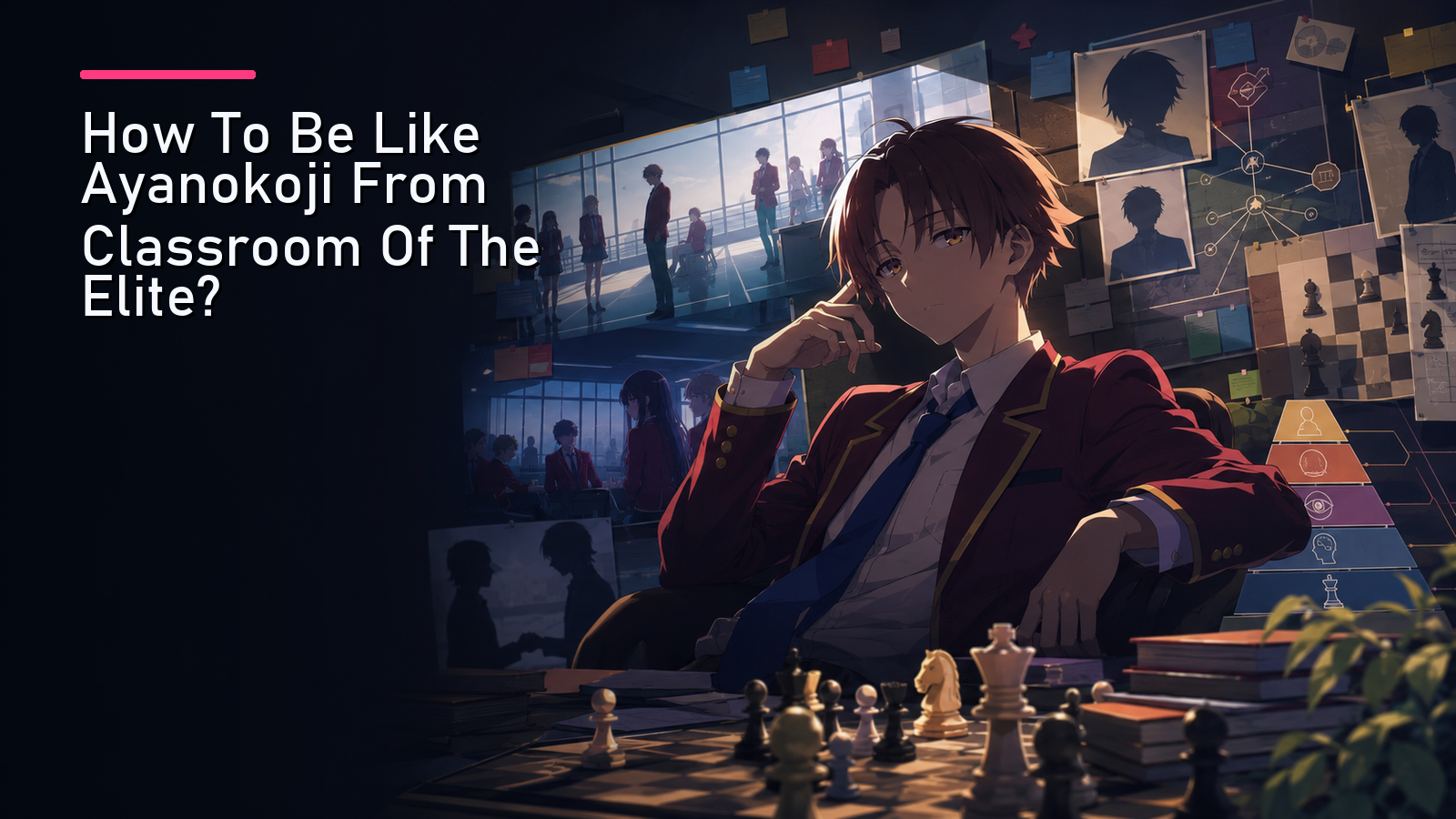 Featured image for How To Be Like Ayanokoji From Classroom Of The Elite?