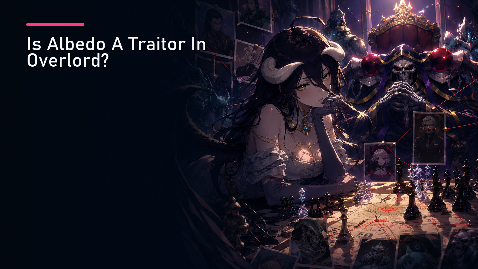 Featured image for Is Albedo A Traitor In Overlord?