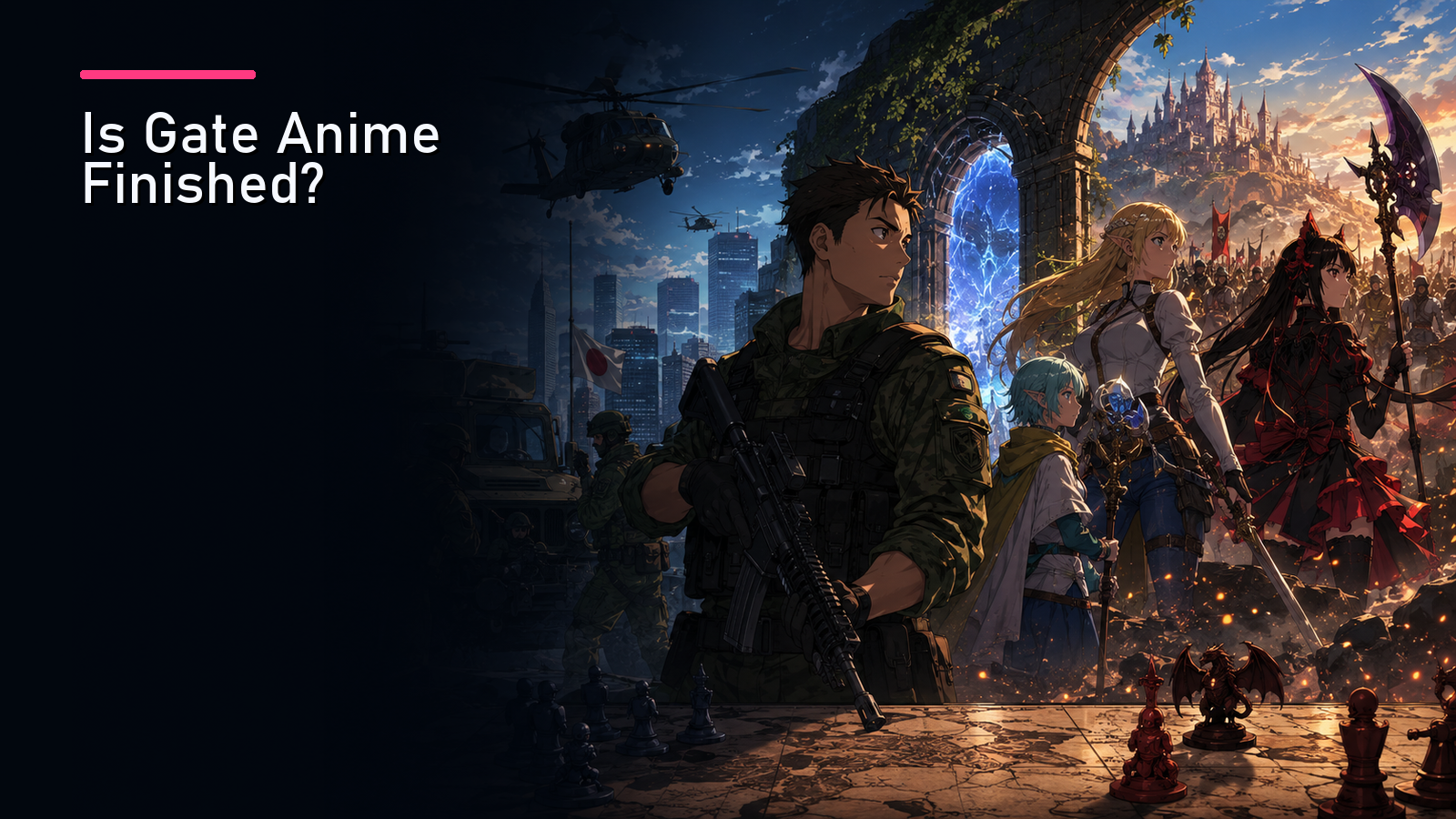 Featured image for Is Gate Anime Finished?