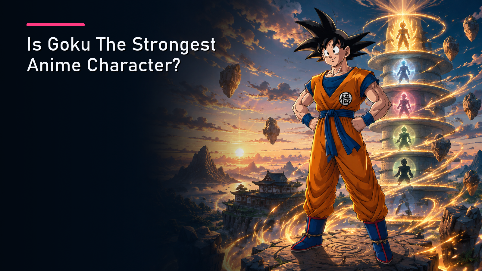 Featured image for Is Goku The Strongest Anime Character?