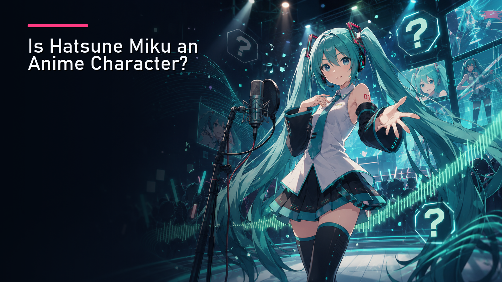 Featured image for Is Hatsune Miku an Anime Character?