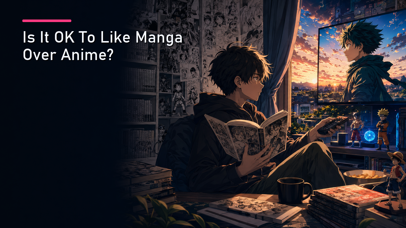 Featured image for Is It OK To Like Manga Over Anime?