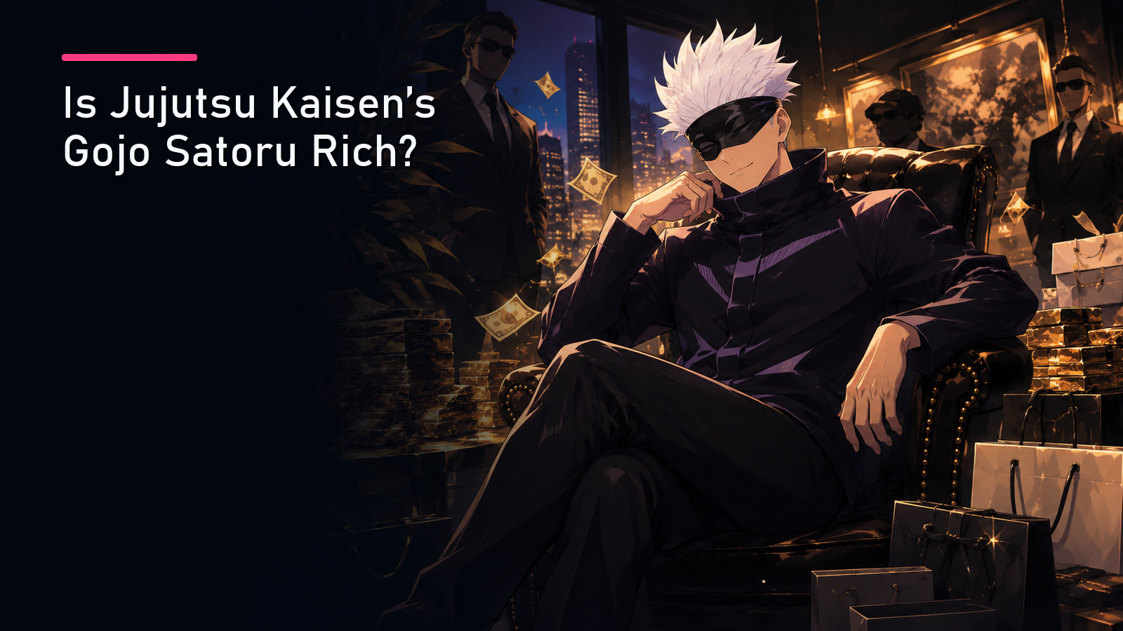 Featured image for Is Jujutsu Kaisen's Gojo Satoru Rich?