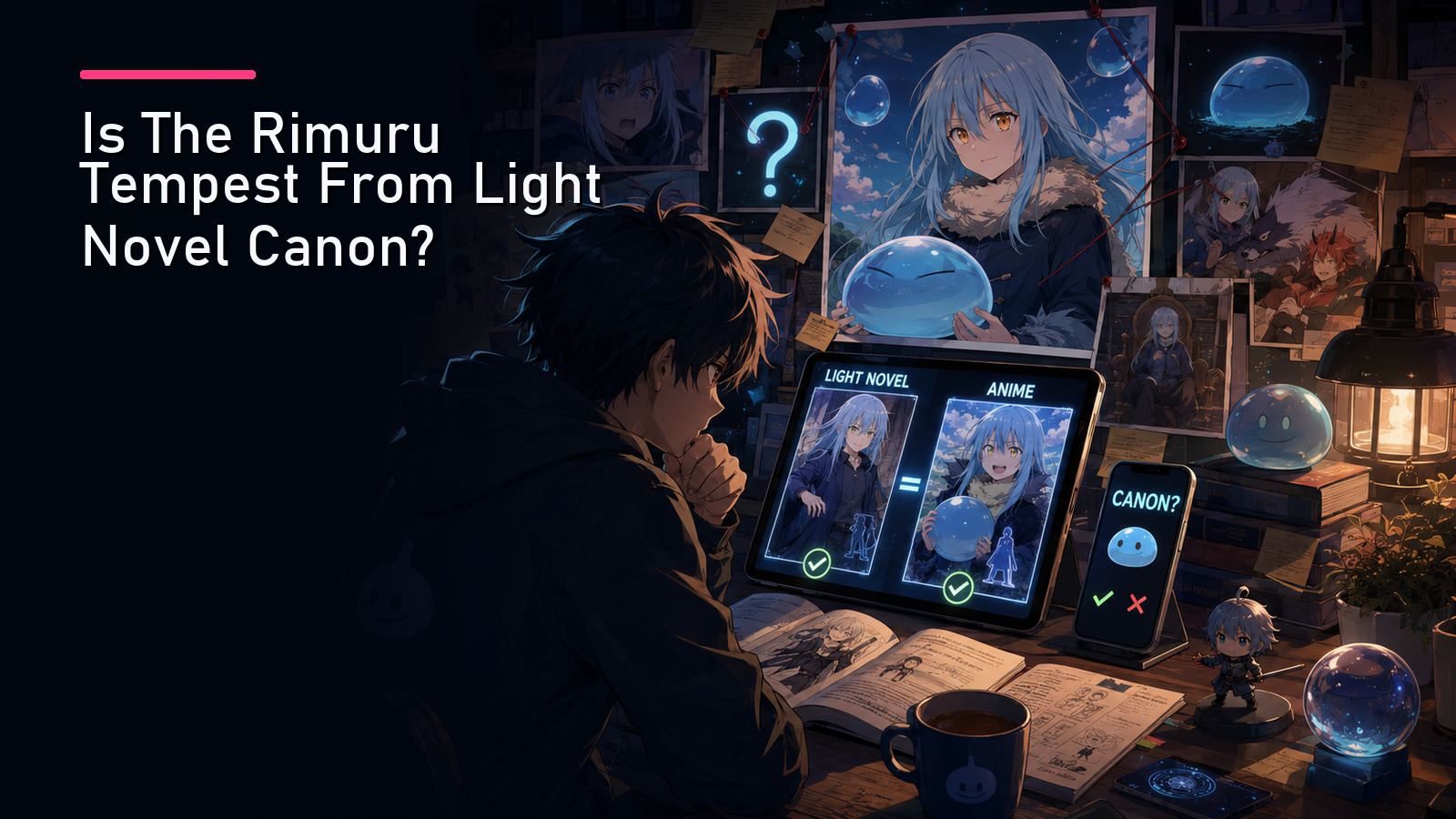 Featured image for Is The Rimuru Tempest From Light Novel Canon?