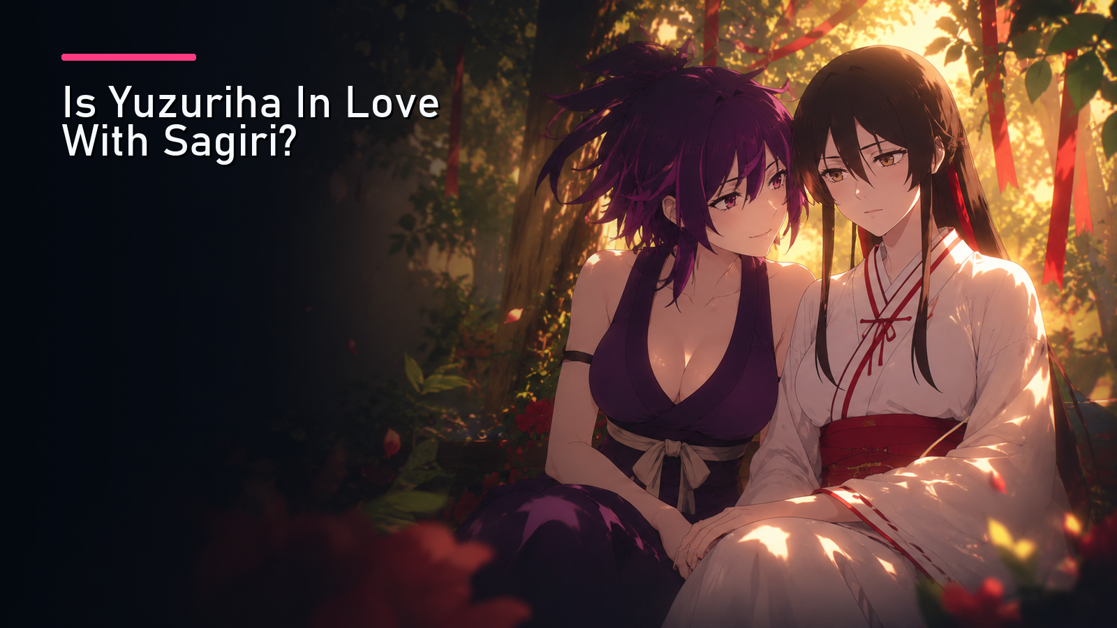 Featured image for Is Yuzuriha In Love With Sagiri?