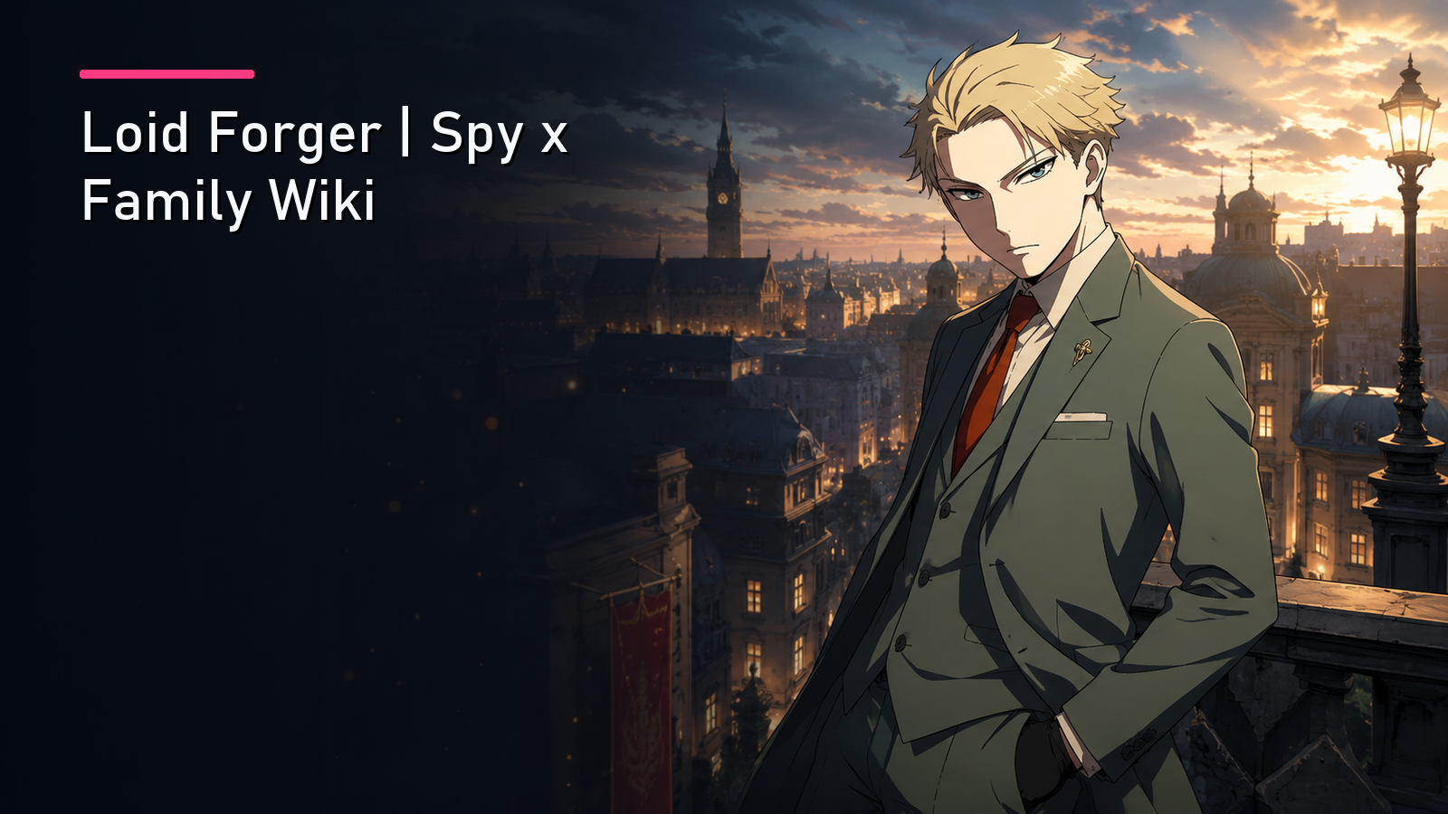 Featured image for Loid Forger | Spy x Family Wiki