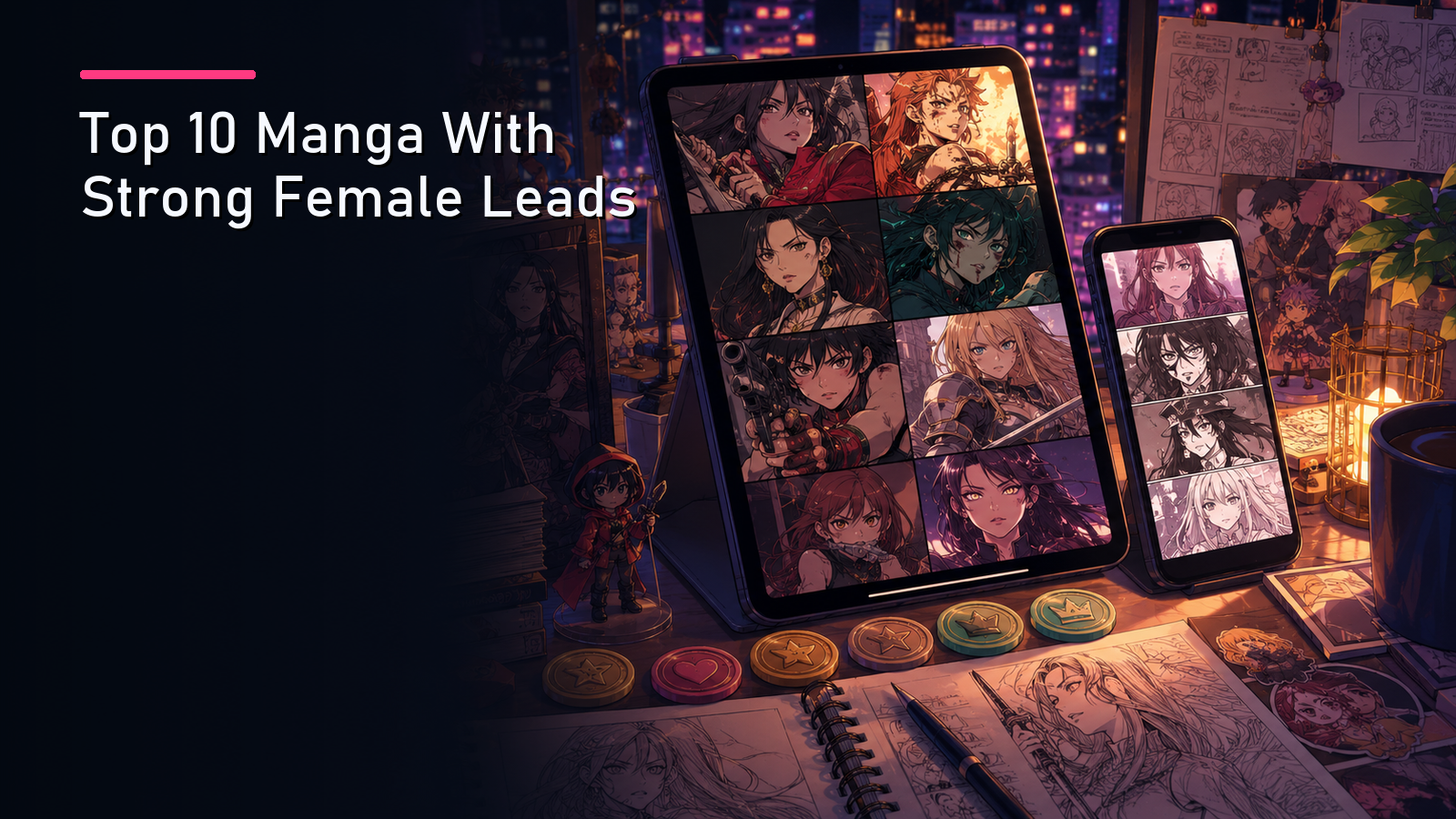 Featured image for Top 10 Manga With Strong Female Leads