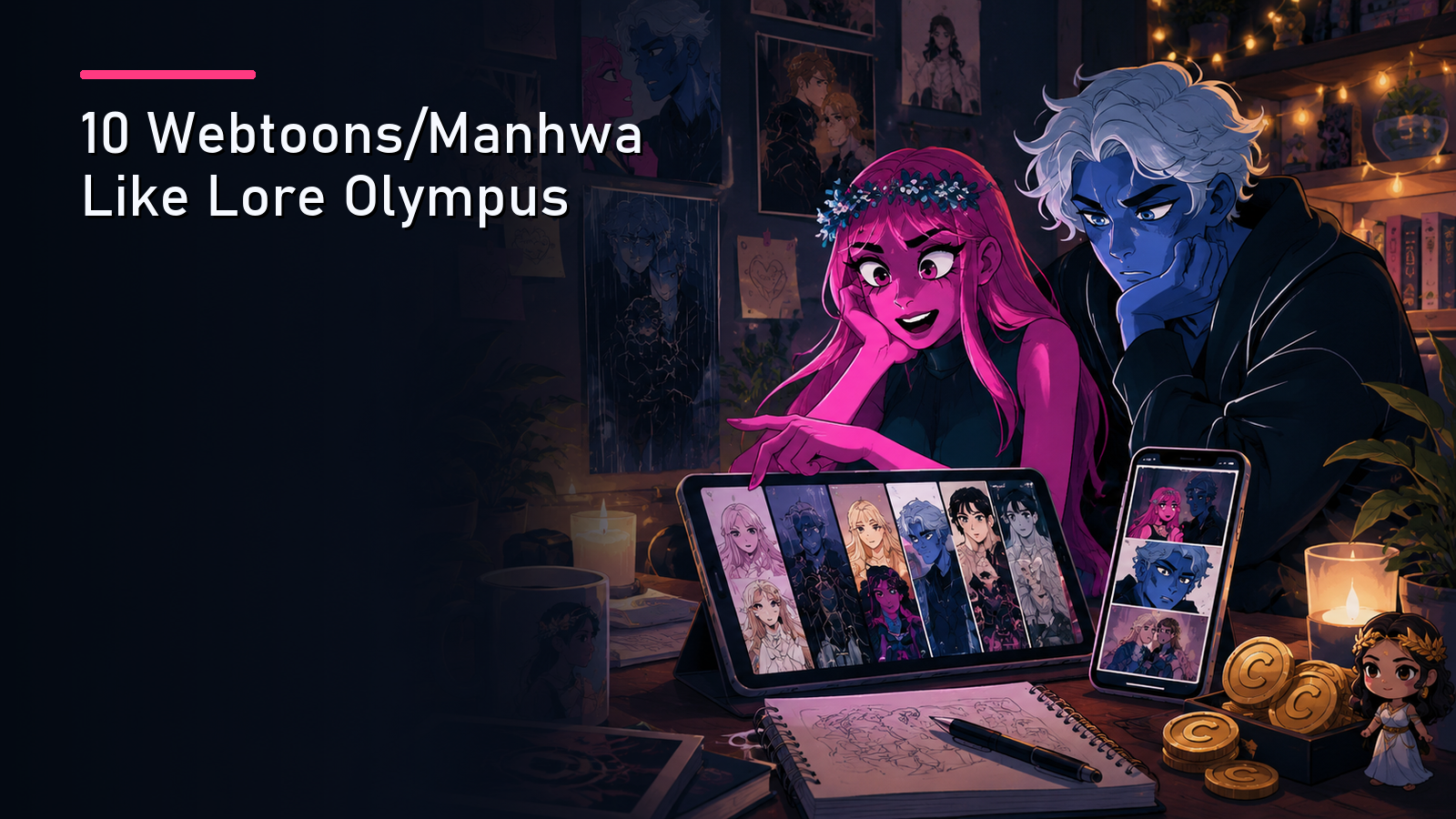 Featured image for 10 Webtoons/Manhwa Like Lore Olympus