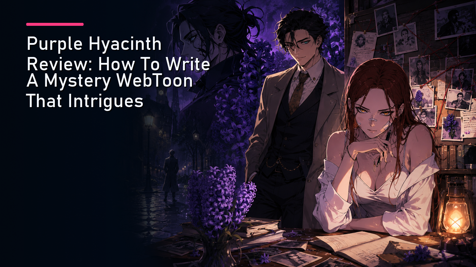 Featured image for Purple Hyacinth Review: How To Write A Mystery WebToon That Intrigues