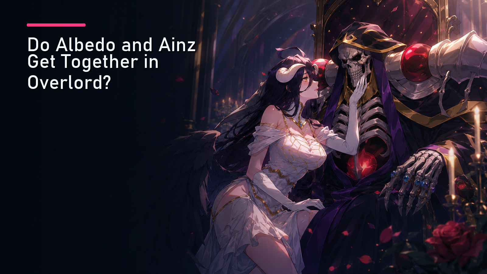 Featured image for Do Albedo and Ainz Get Together in Overlord?