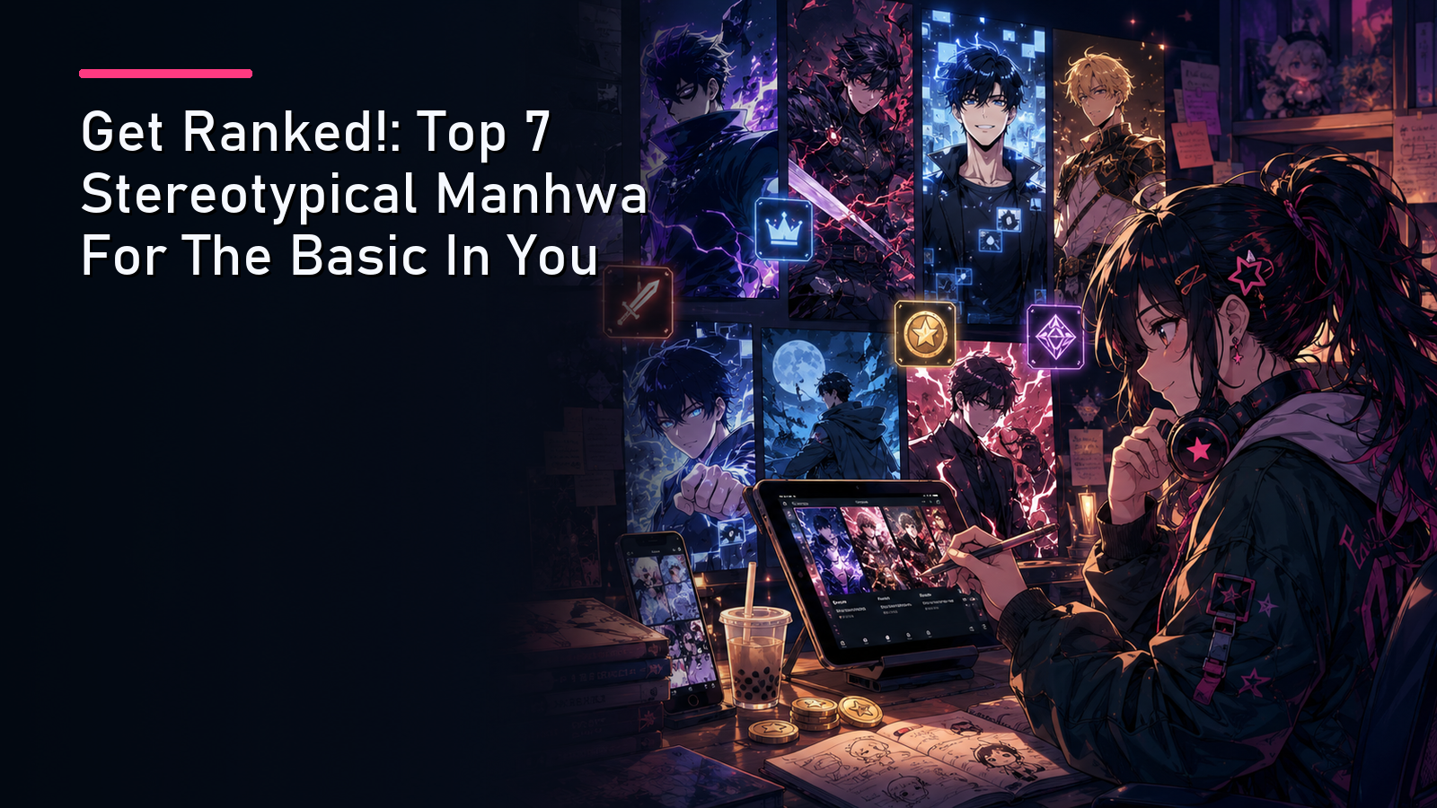 Featured image for Get Ranked!: Top 7 Stereotypical Manhwa For The Basic In You