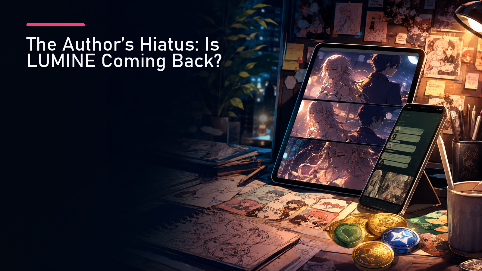Featured image for The Author's Hiatus: Is LUMINE Coming Back?