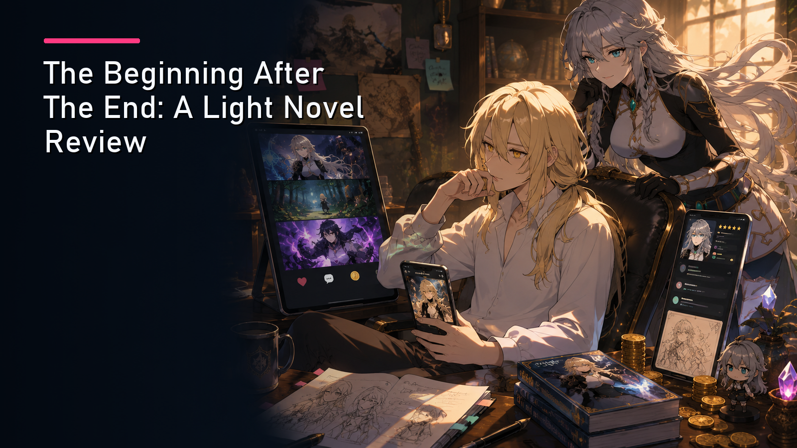 Featured image for The Beginning After The End: A Light Novel Review