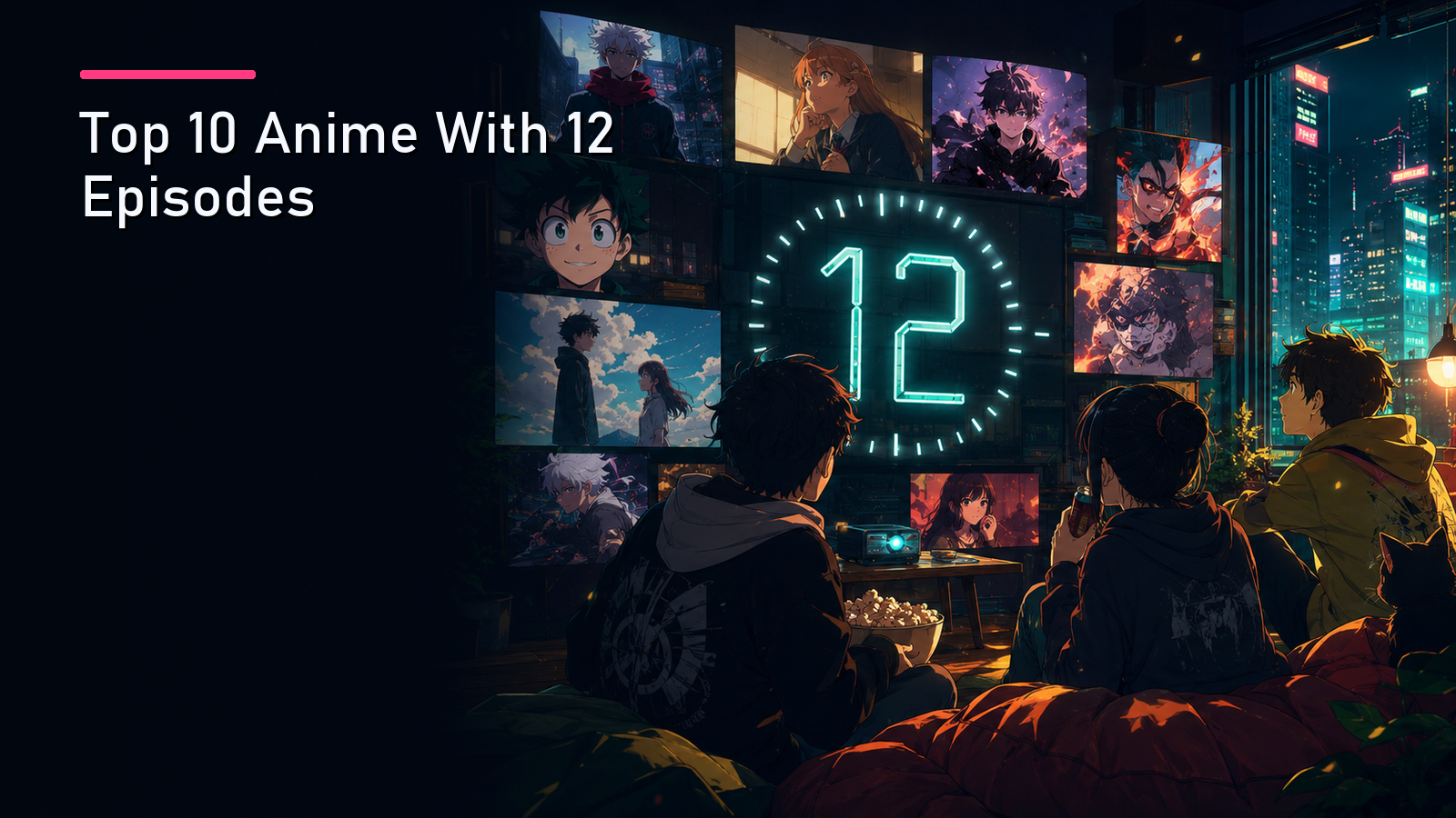 Featured image for Top 10 Anime With 12 Episodes