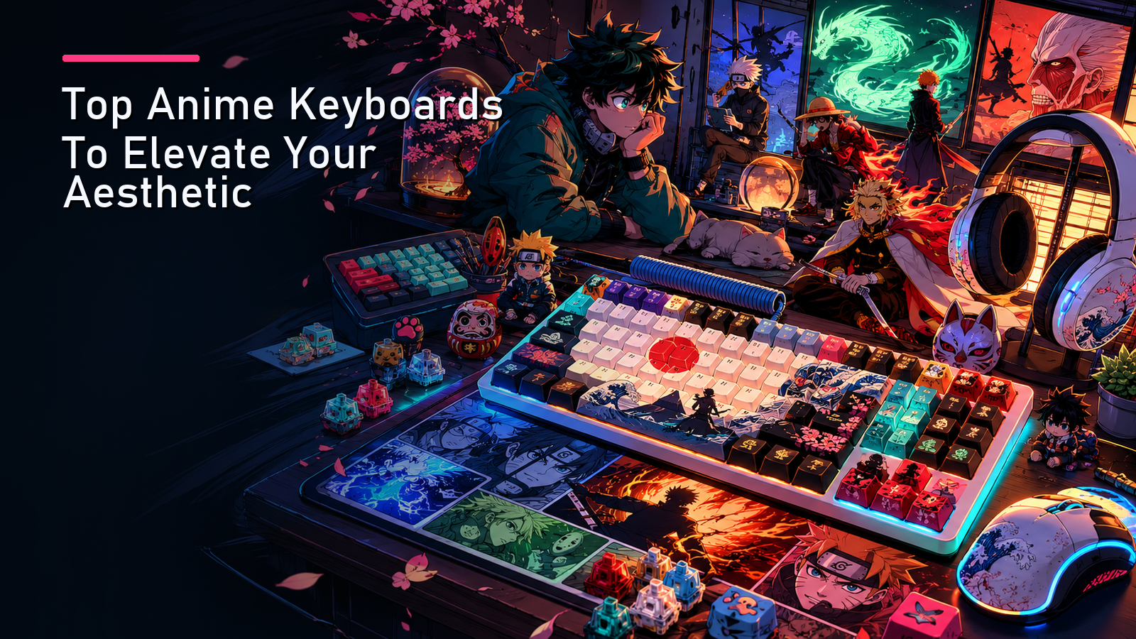 Featured image for Top Anime Keyboards To Elevate Your Aesthetic