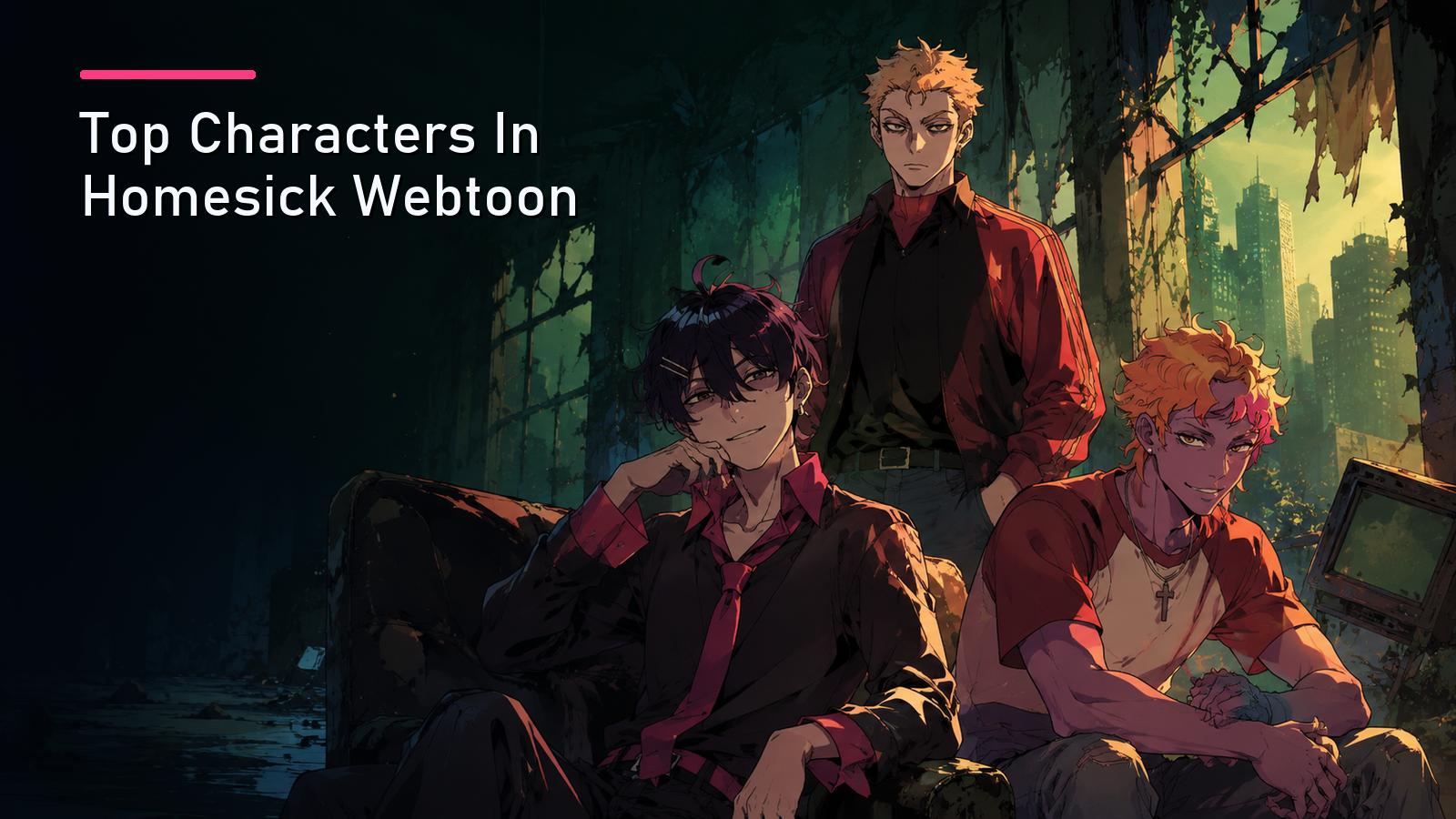 Featured image for Top Characters In Homesick Webtoon