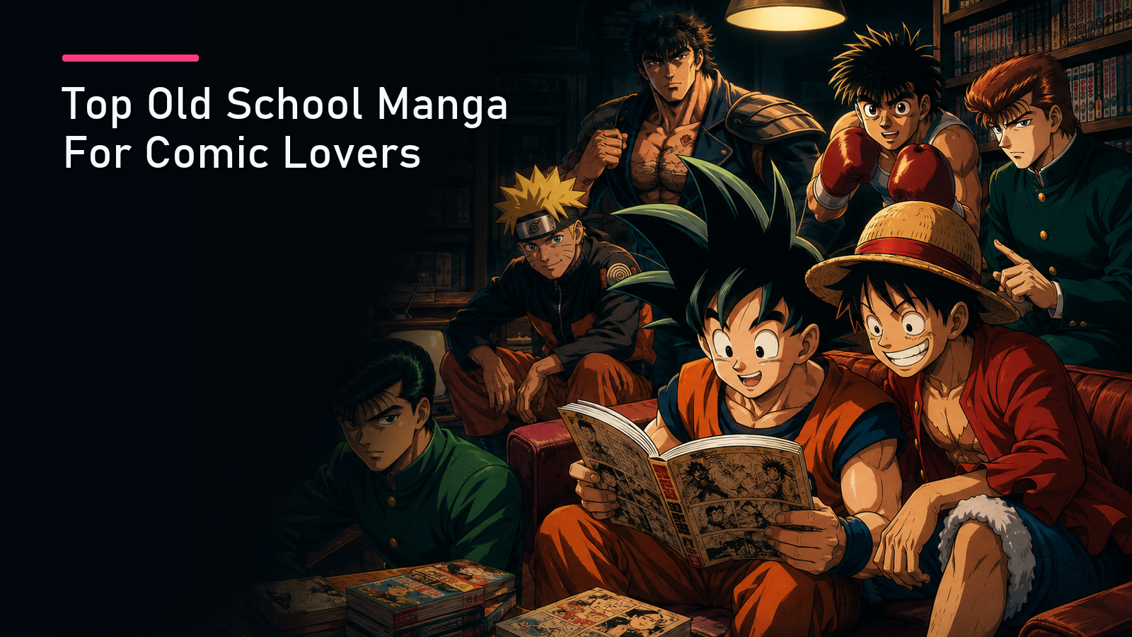 Featured image for Top Old School Manga For Comic Lovers