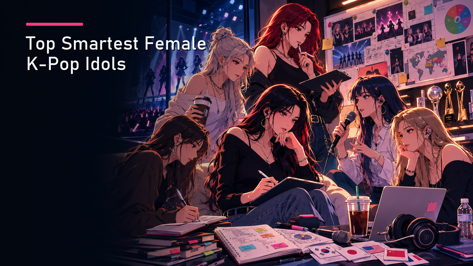 Featured image for Top Smartest Female K-Pop Idols