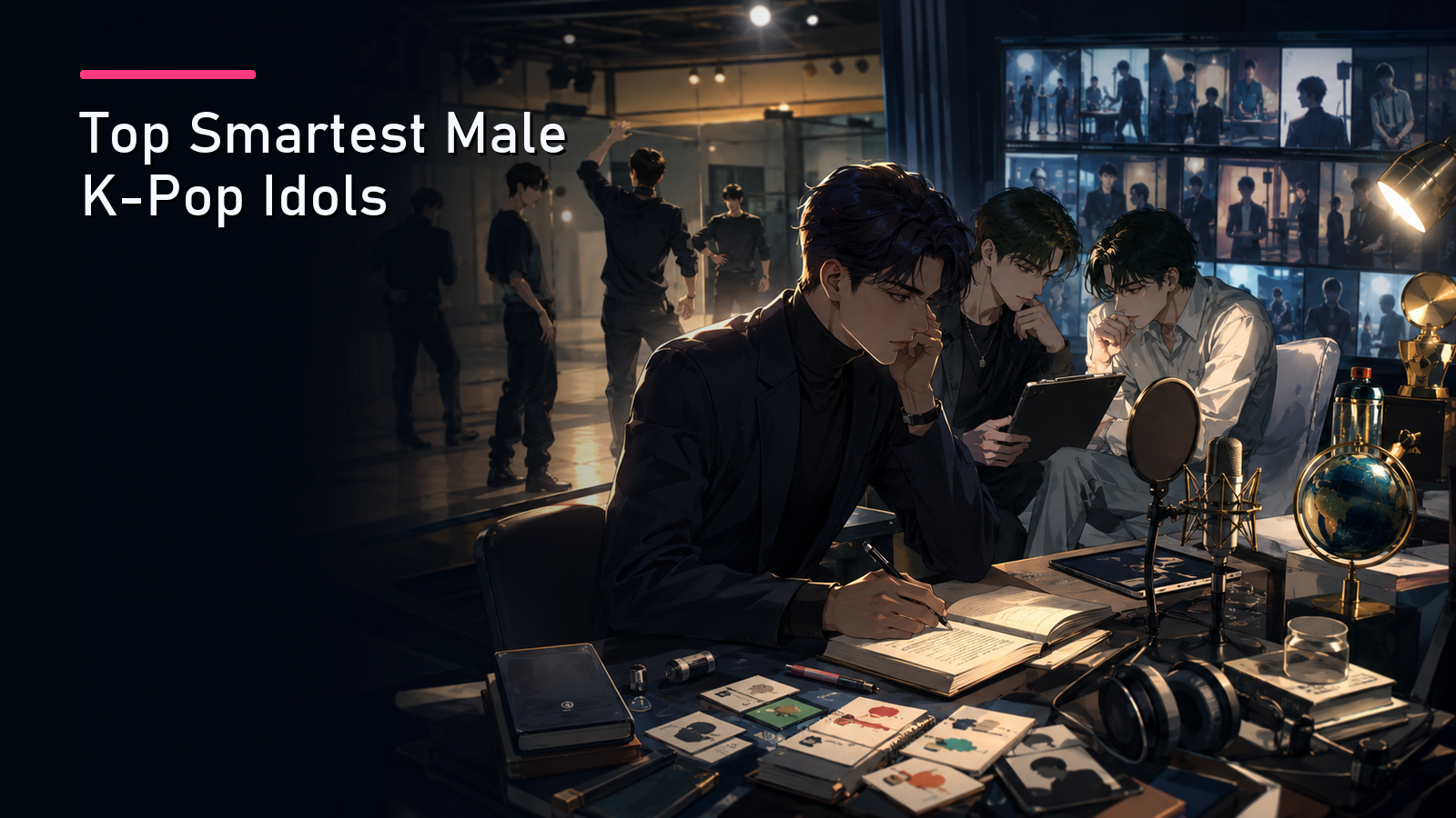 Featured image for Top Smartest Male K-Pop Idols