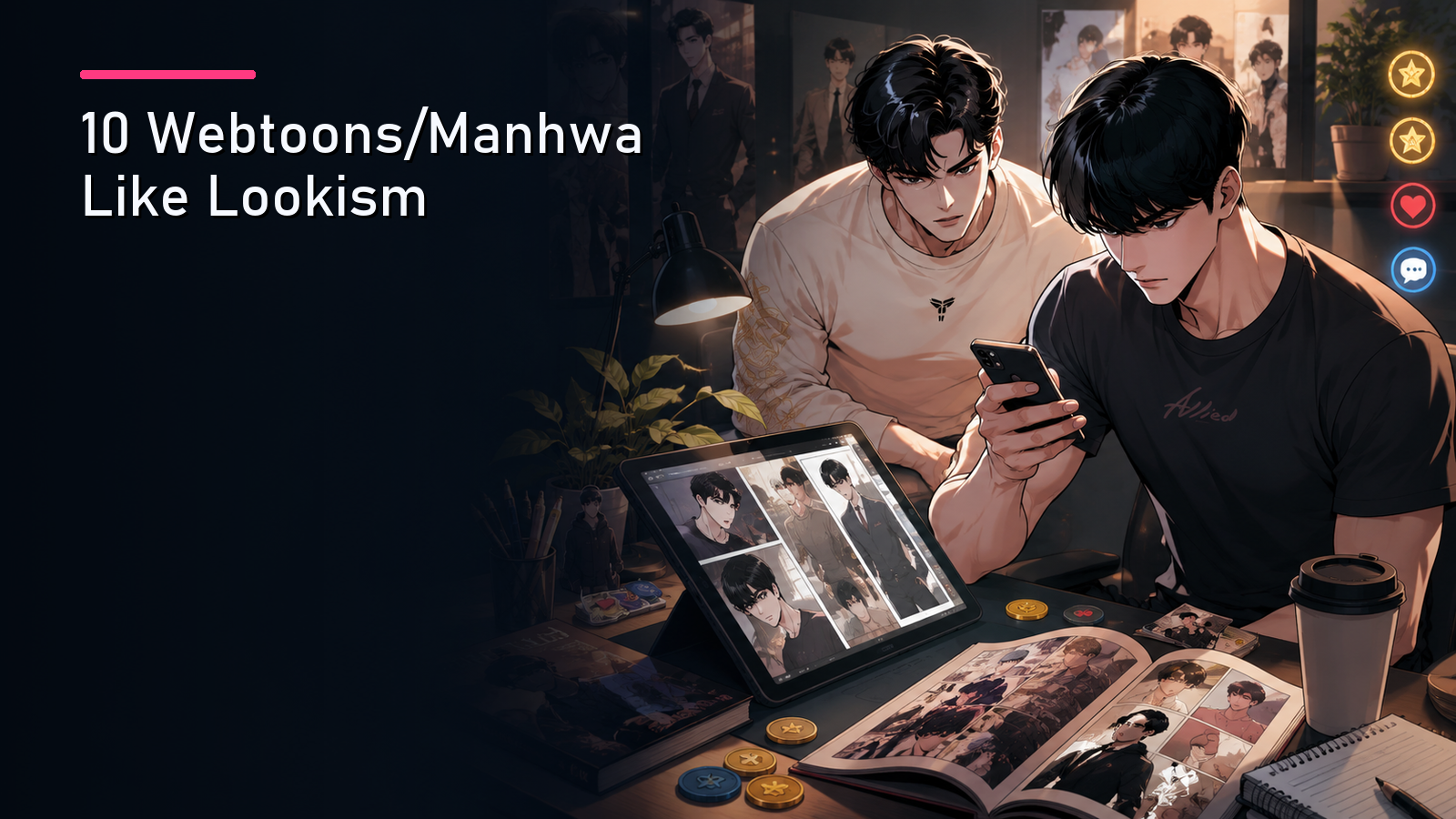 Featured image for 10 Webtoons/Manhwa Like Lookism