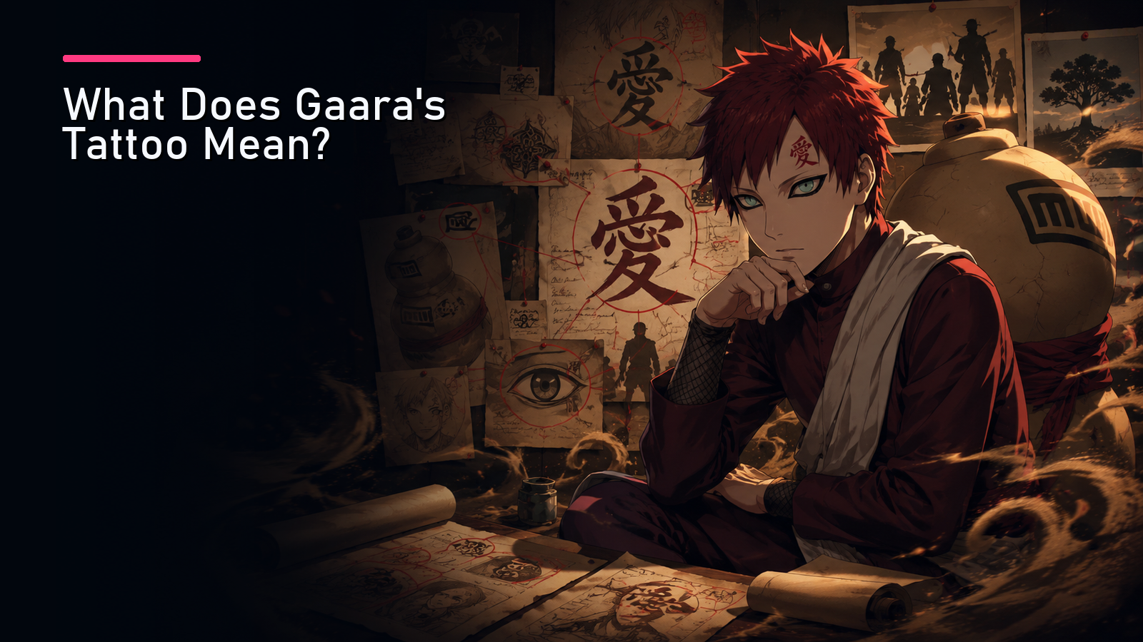 Featured image for What Does Gaara's Tattoo Mean?