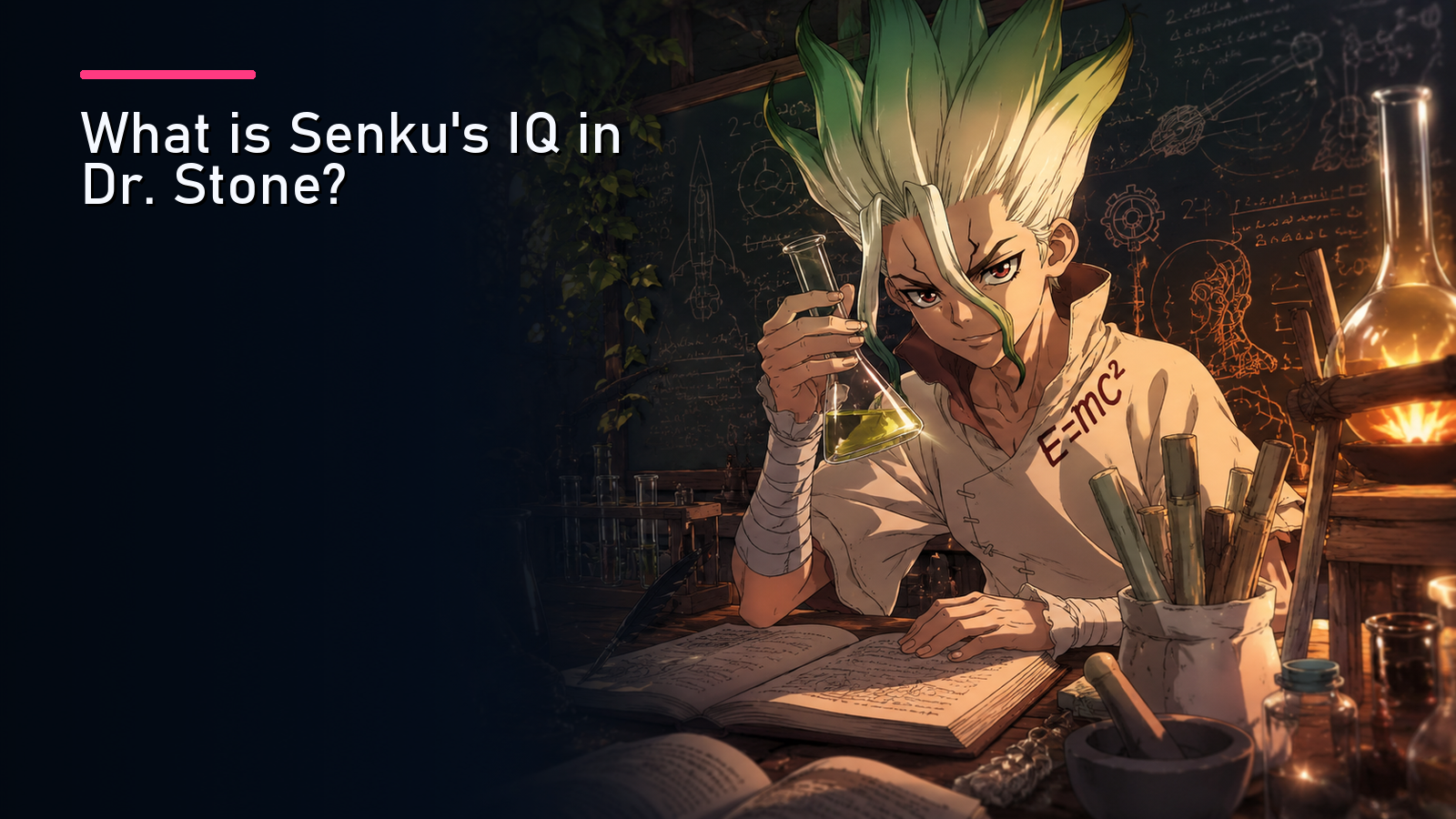 Featured image for What is Senku's IQ in Dr. Stone?