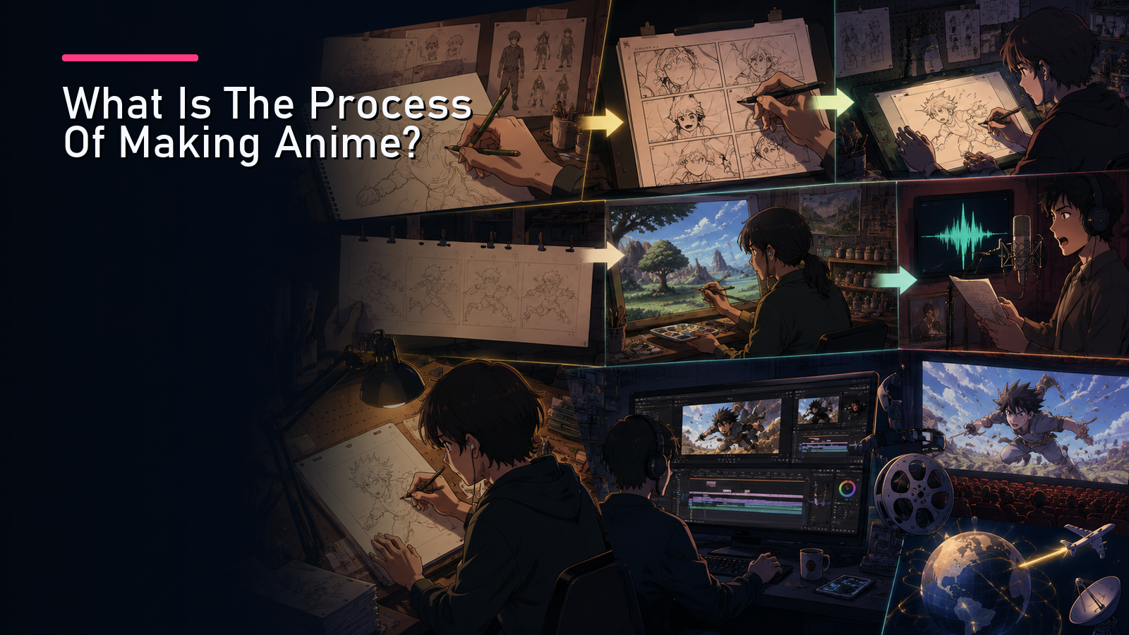 Featured image for What Is The Process Of Making Anime?