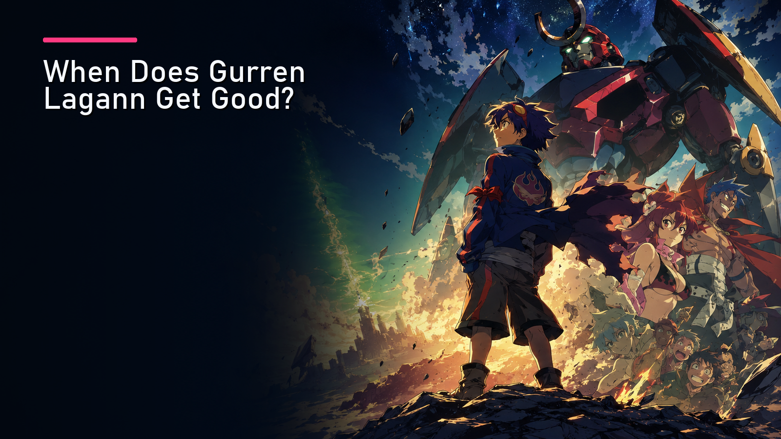 Featured image for When Does Gurren Lagann Get Good?