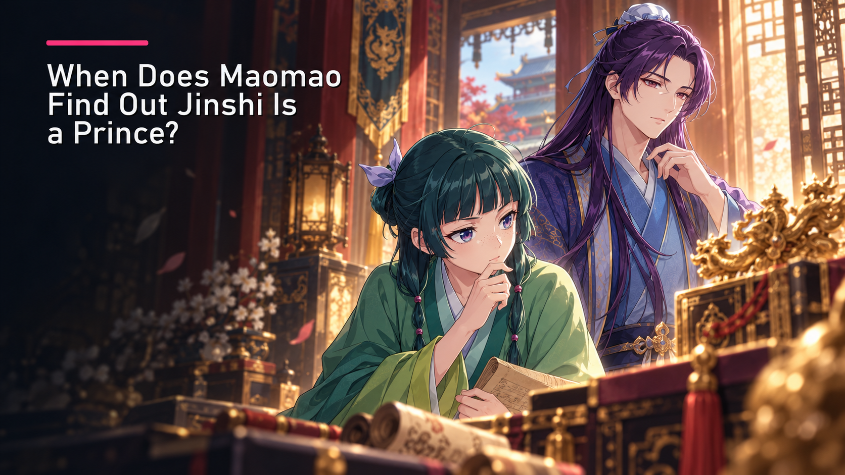 Featured image for When Does Maomao Find Out Jinshi Is a Prince?
