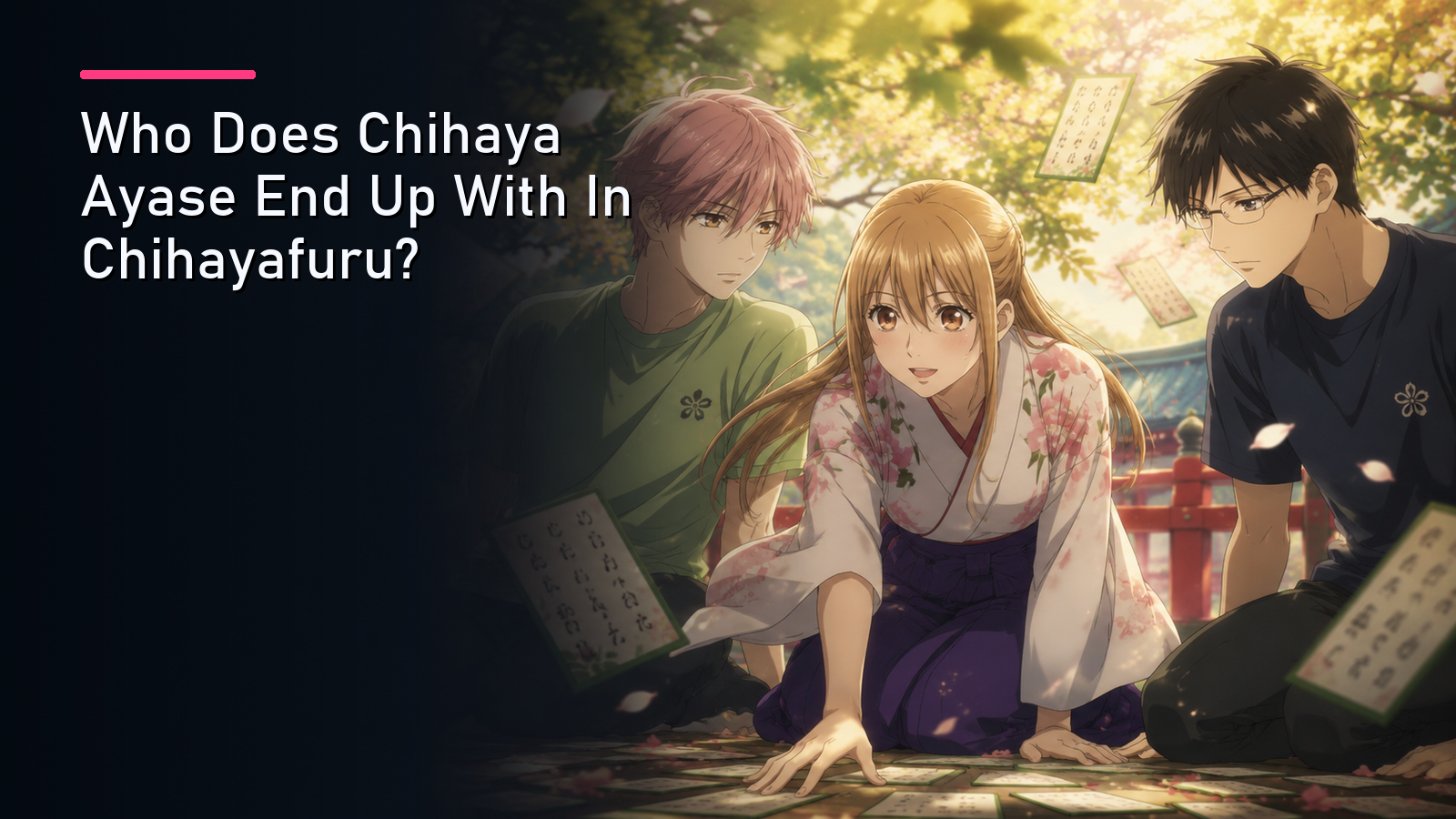 Featured image for Who Does Chihaya Ayase End Up With In Chihayafuru?