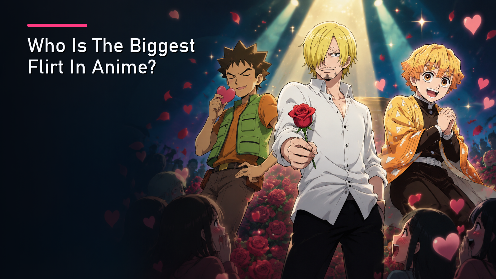 Featured image for Who Is The Biggest Flirt In Anime?