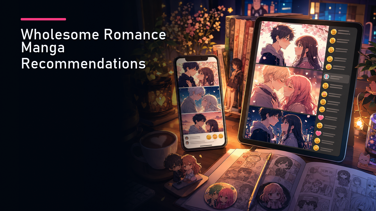Featured image for Wholesome Romance Manga Recommendations